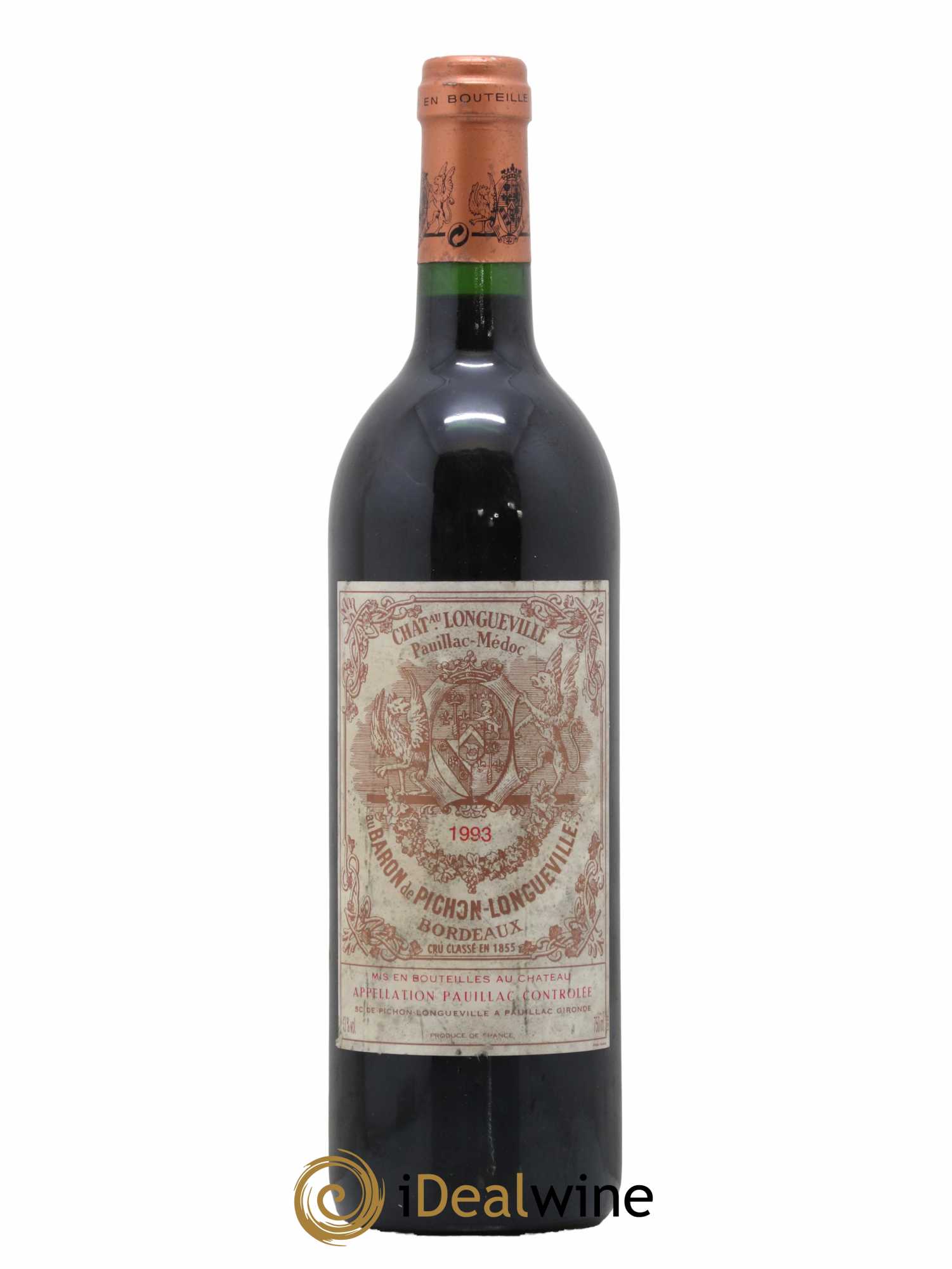 Pichon Longueville Baron 2ème Grand Cru Classé 1993 - Lot de 1 bouteille - 0