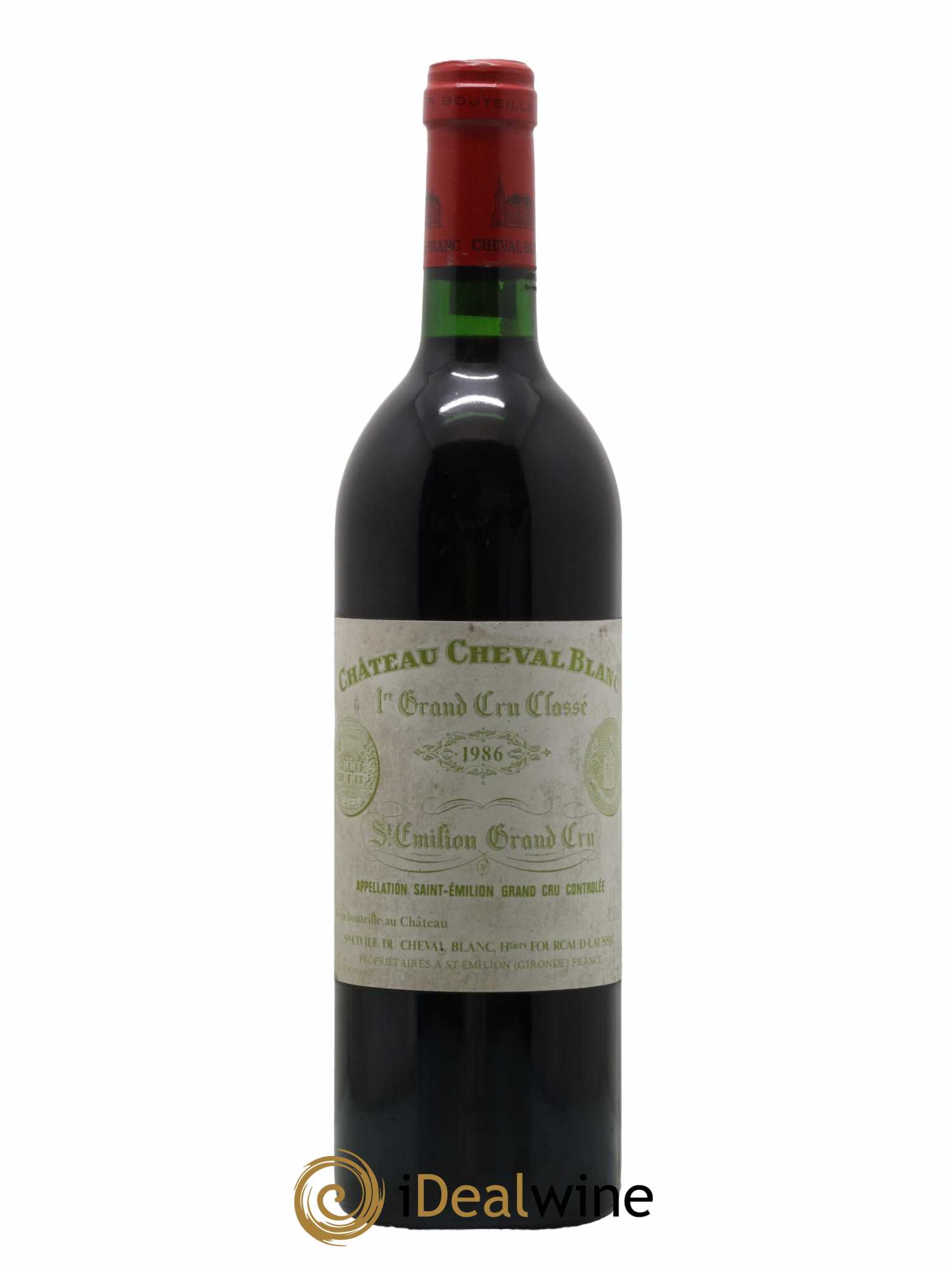 Château Cheval Blanc 1er Grand Cru Classé A 1986 - Lot de 1 bouteille - 0