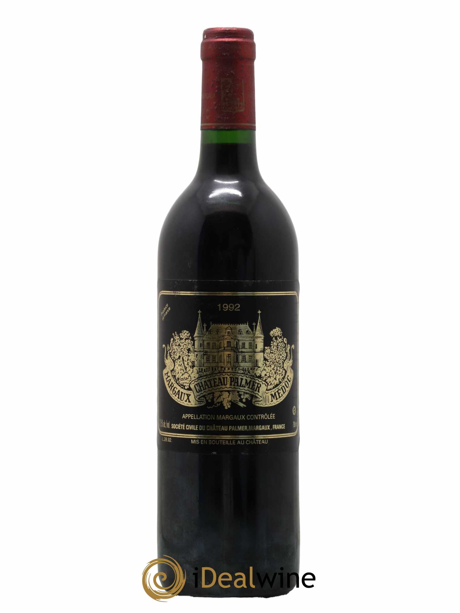 Château Palmer 3ème Grand Cru Classé 1992 - Lot de 1 bouteille - 0