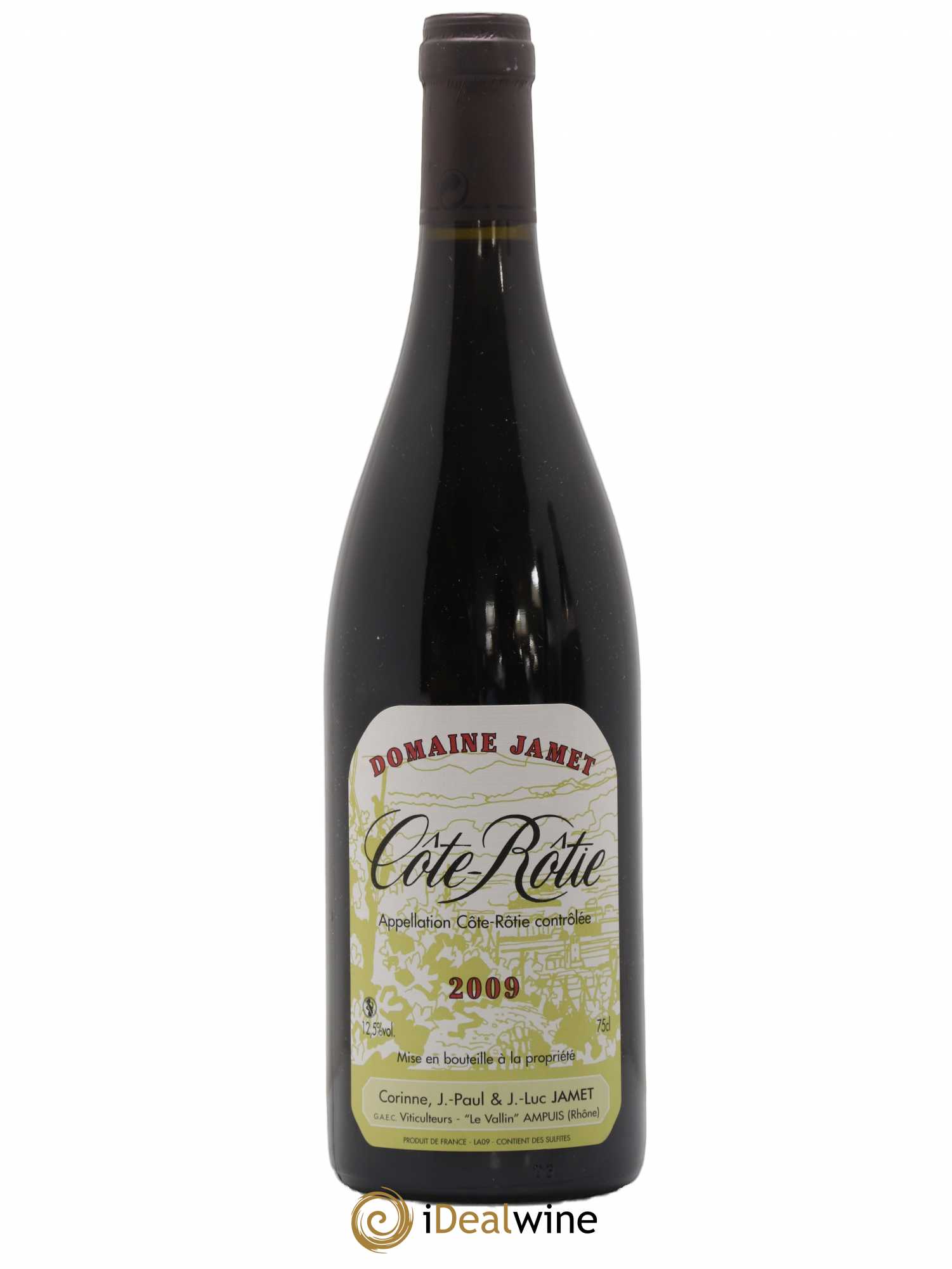 Côte-Rôtie Jamet (Domaine) 2009 - Lot de 1 bouteille - 0