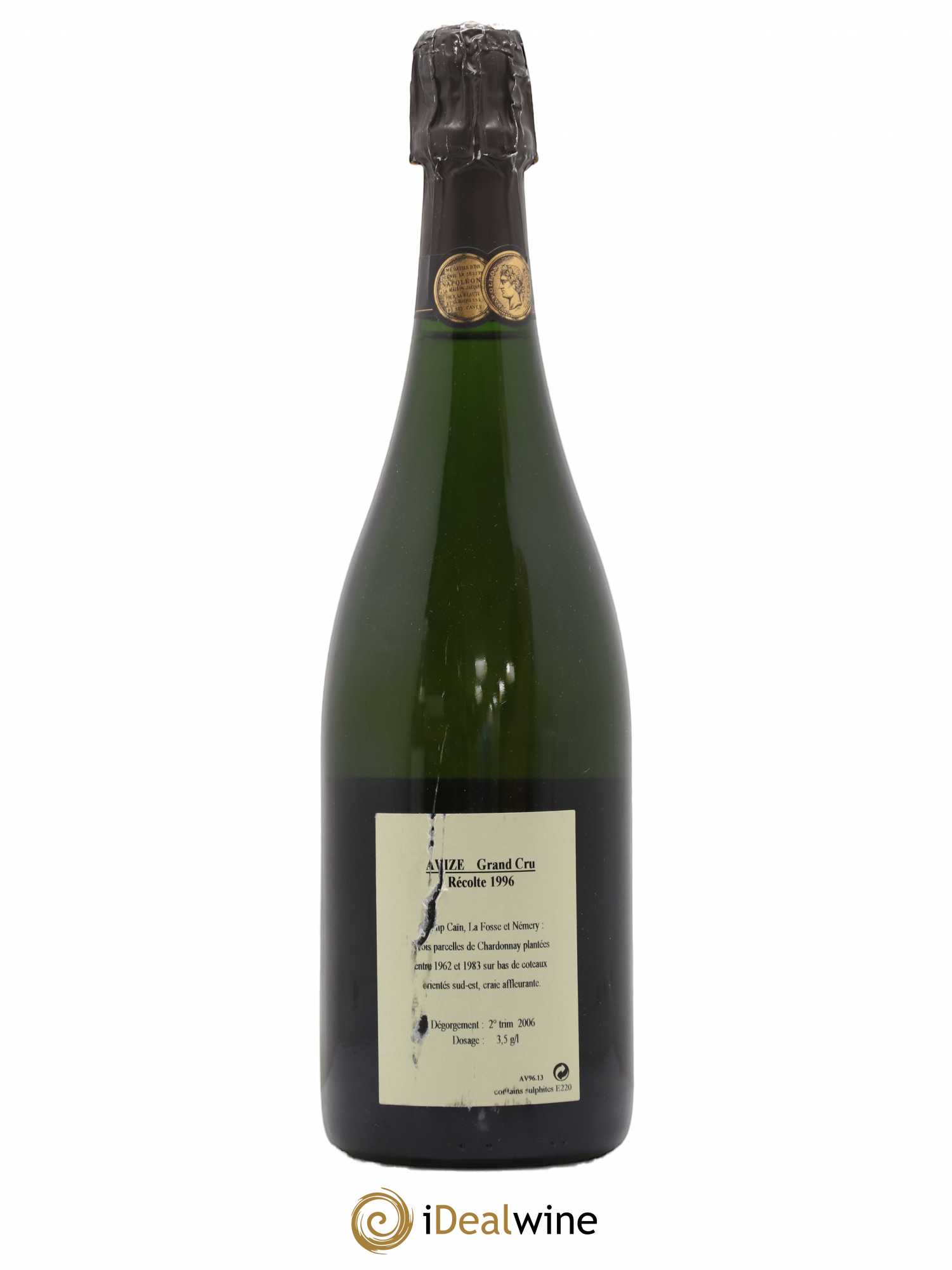 Millésimé Jacquesson Avize Grand Cru 1996 - Lot de 1 bouteille - 1