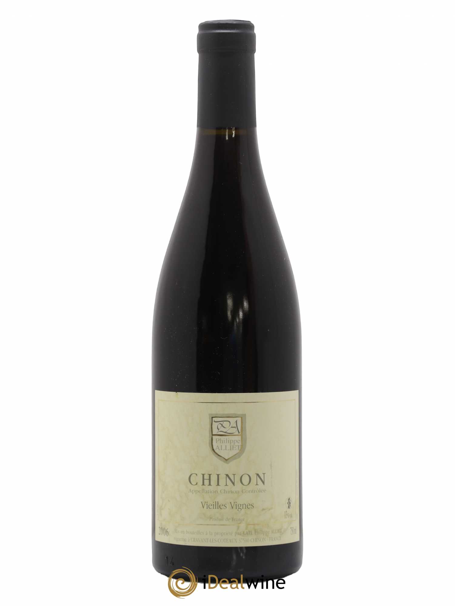 Chinon Vieilles Vignes Philippe Alliet 2006 - Lot de 1 bouteille - 0