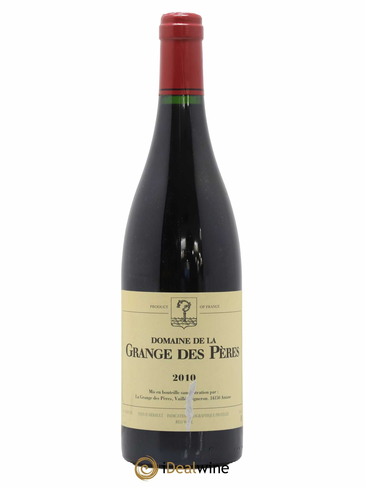 Pays d'Hérault Grange des Pères Laurent Vaillé 2010 - Lot de 1 bouteille - 0