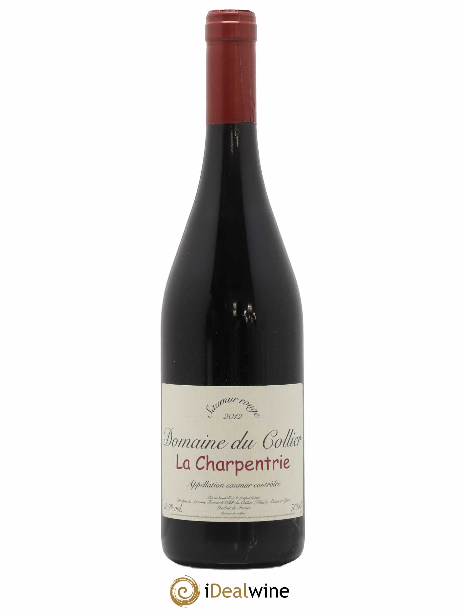 Saumur La Charpentrie Domaine du Collier 2012 - Lot de 1 bouteille - 0