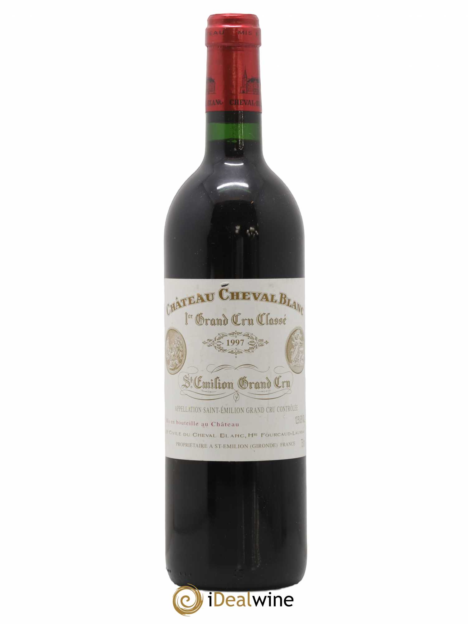 Château Cheval Blanc 1er Grand Cru Classé A 1997 - Lot de 1 bouteille - 0