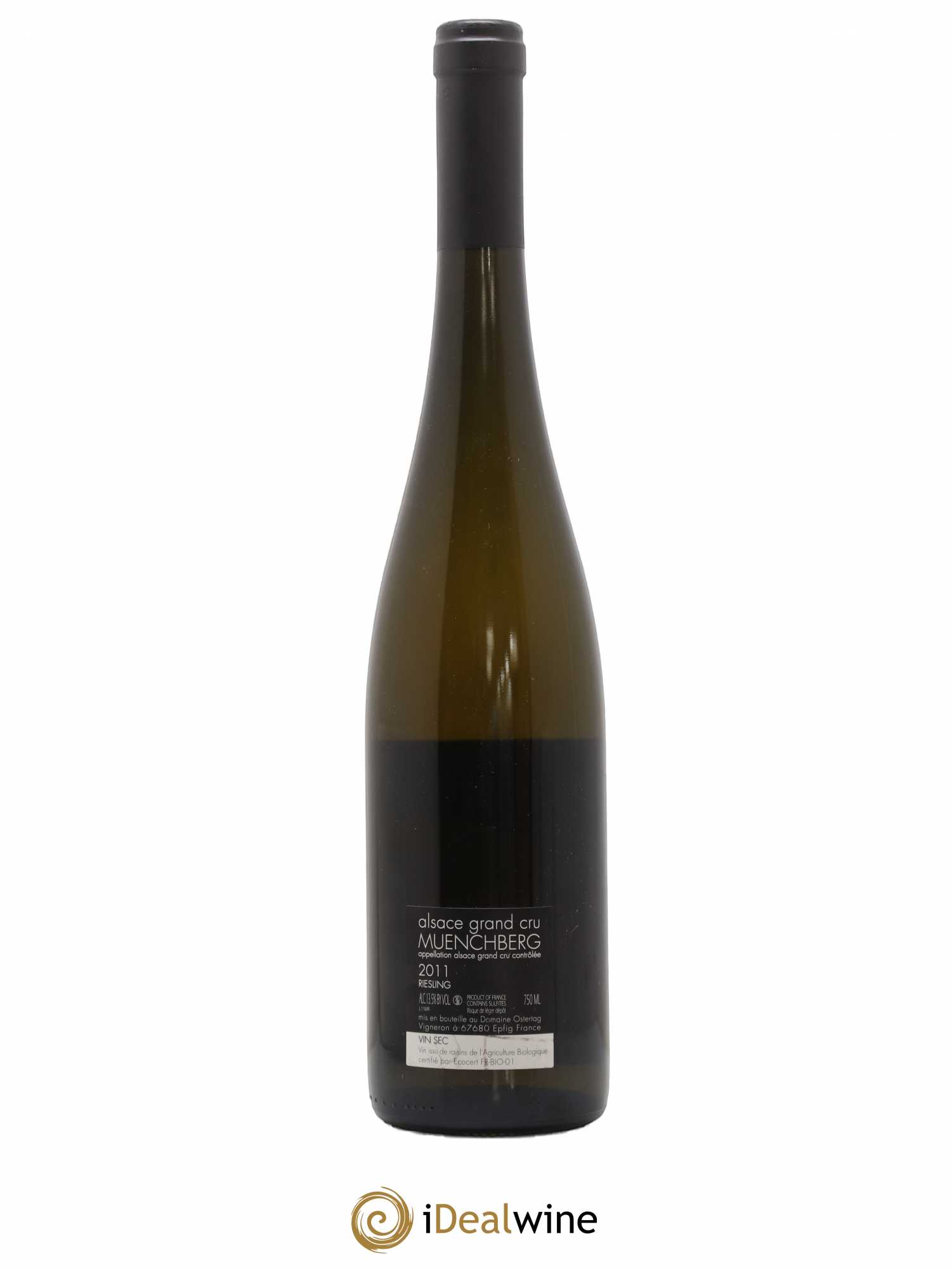Alsace Riesling Grand Cru Muenchberg Ostertag (Domaine) 2011 - Lot de 1 bouteille - 1