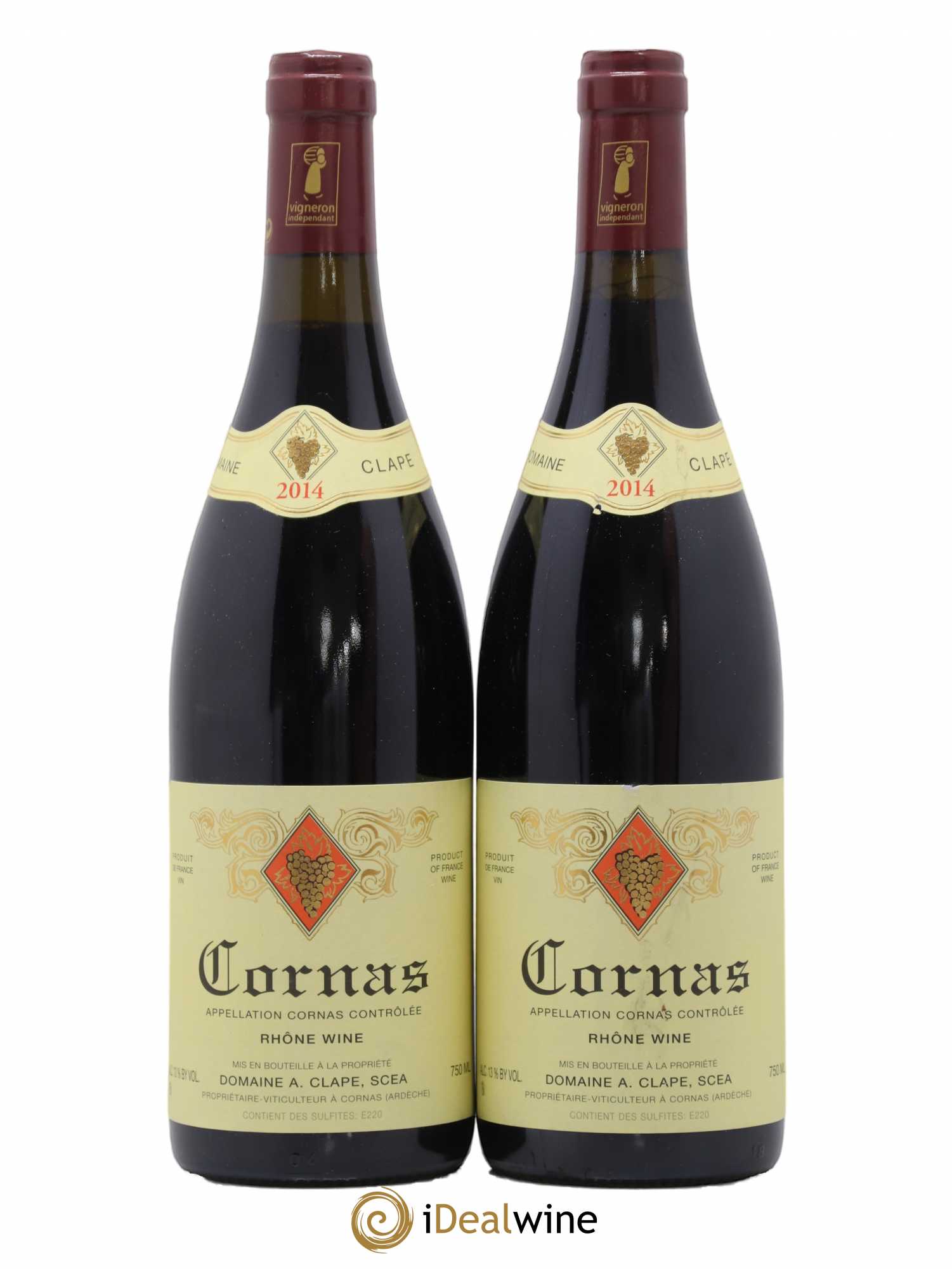 Cornas Auguste Clape 2014 - Lot de 2 bouteilles - 0