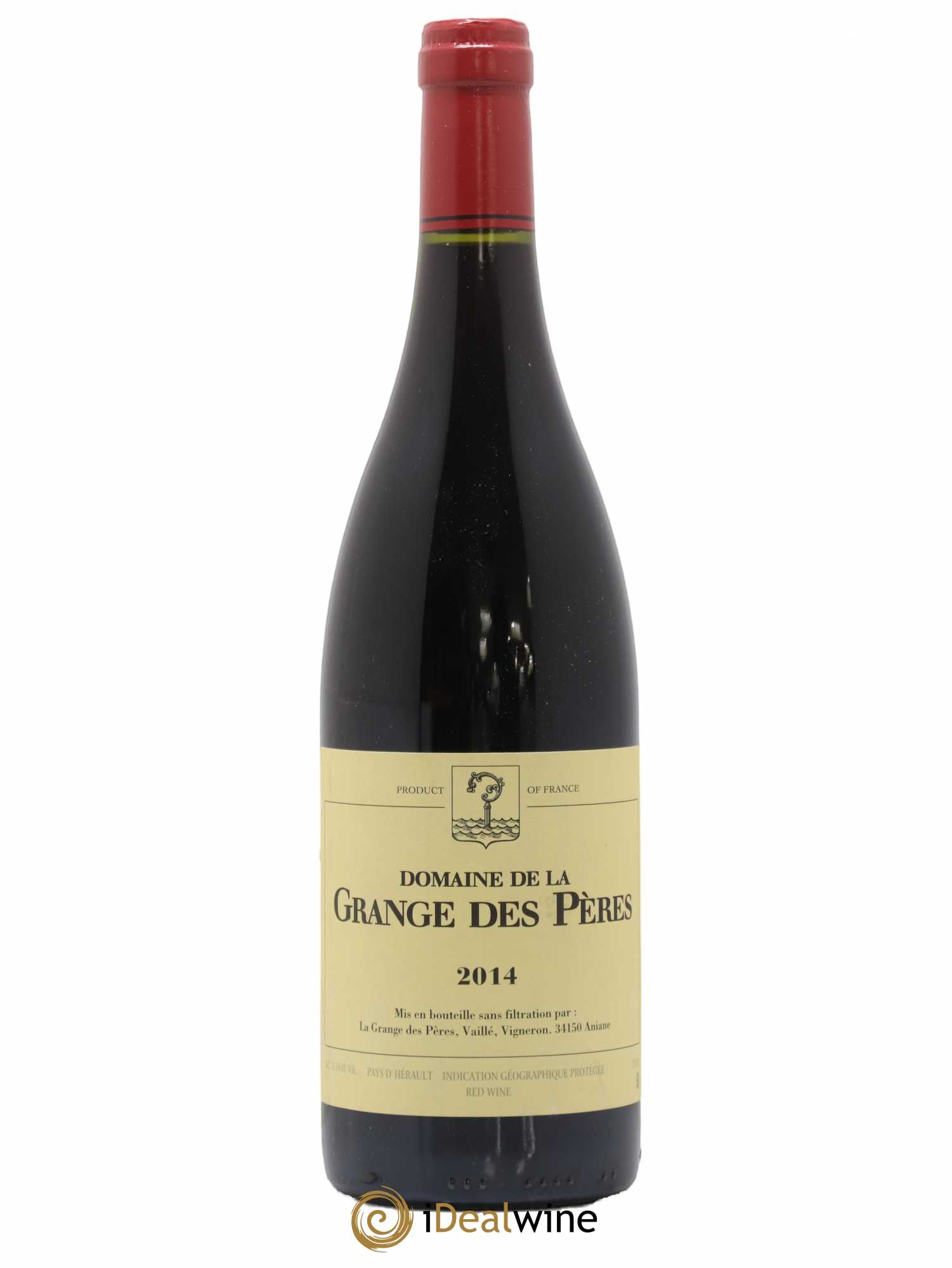 Pays d'Hérault Grange des Pères Laurent Vaillé 2014 - Lot de 1 bouteille - 0