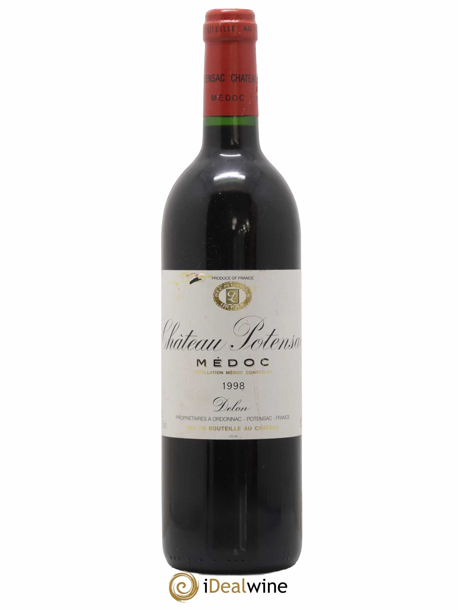 Château Potensac 1998 - Lot de 1 bouteille - 0