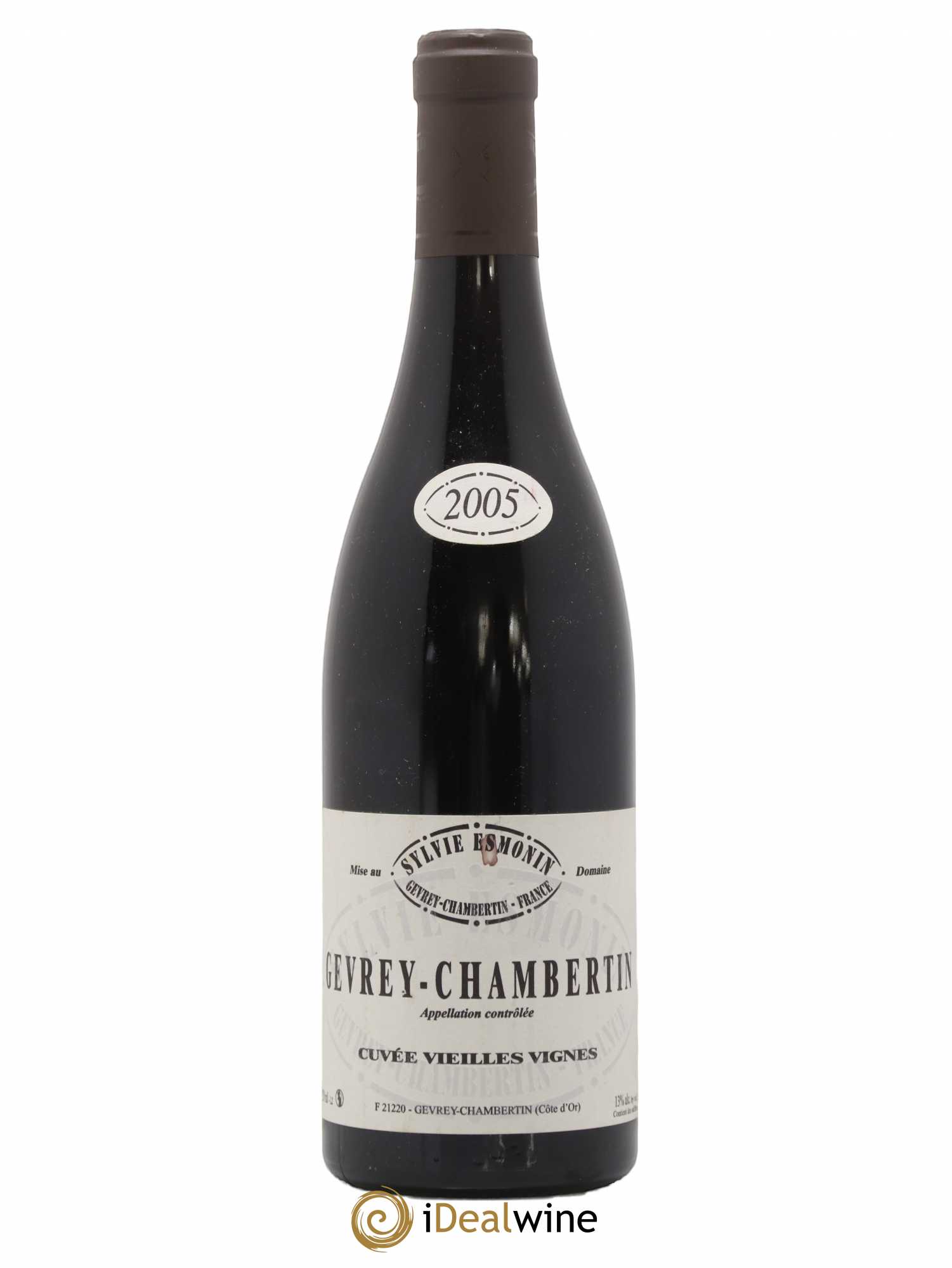 Gevrey-Chambertin Vieilles Vignes Sylvie Esmonin 2005 - Lot de 1 bouteille - 0