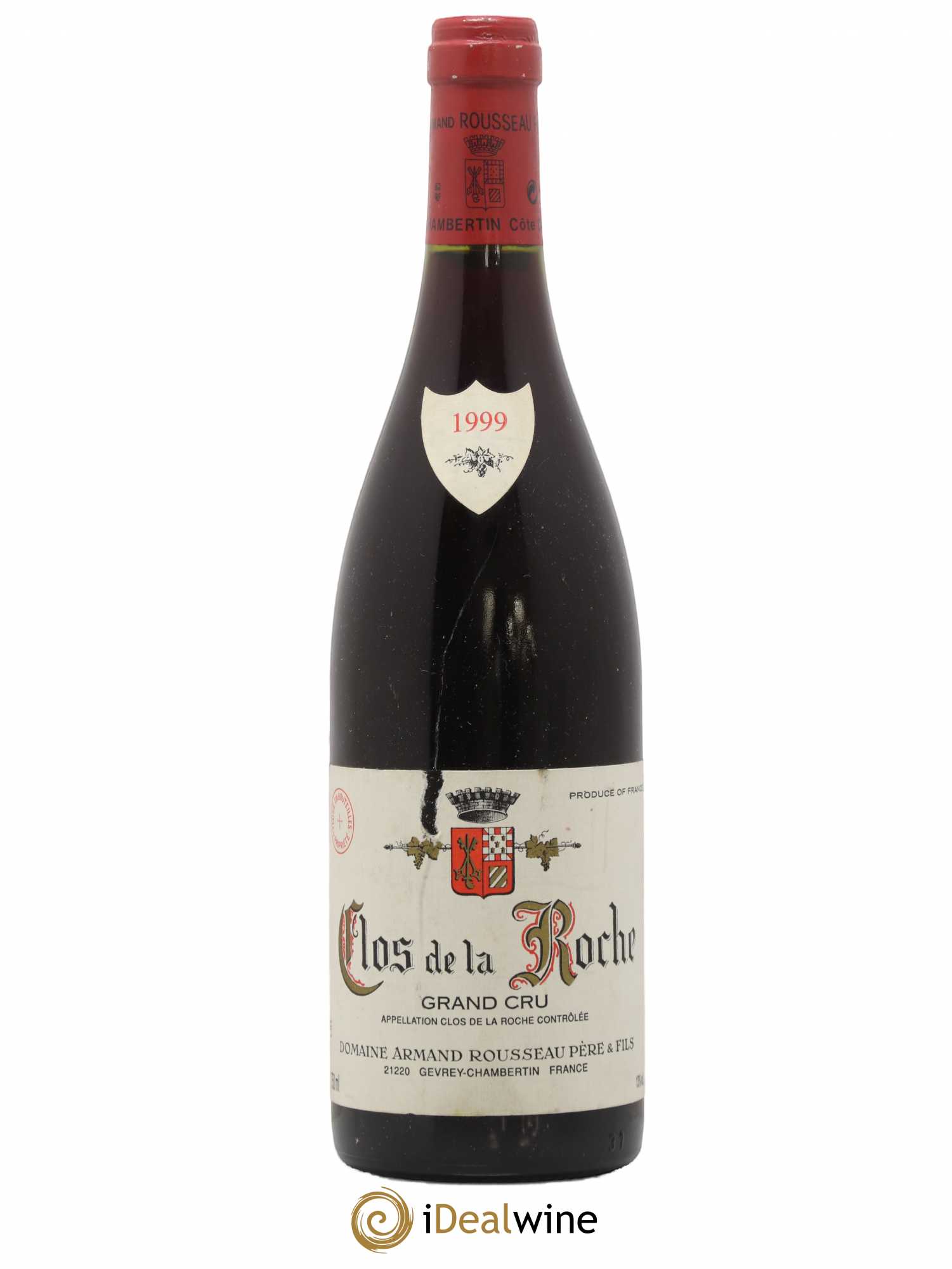 Clos de la Roche Grand Cru Armand Rousseau (Domaine) 1999 - Lot de 1 bouteille - 0