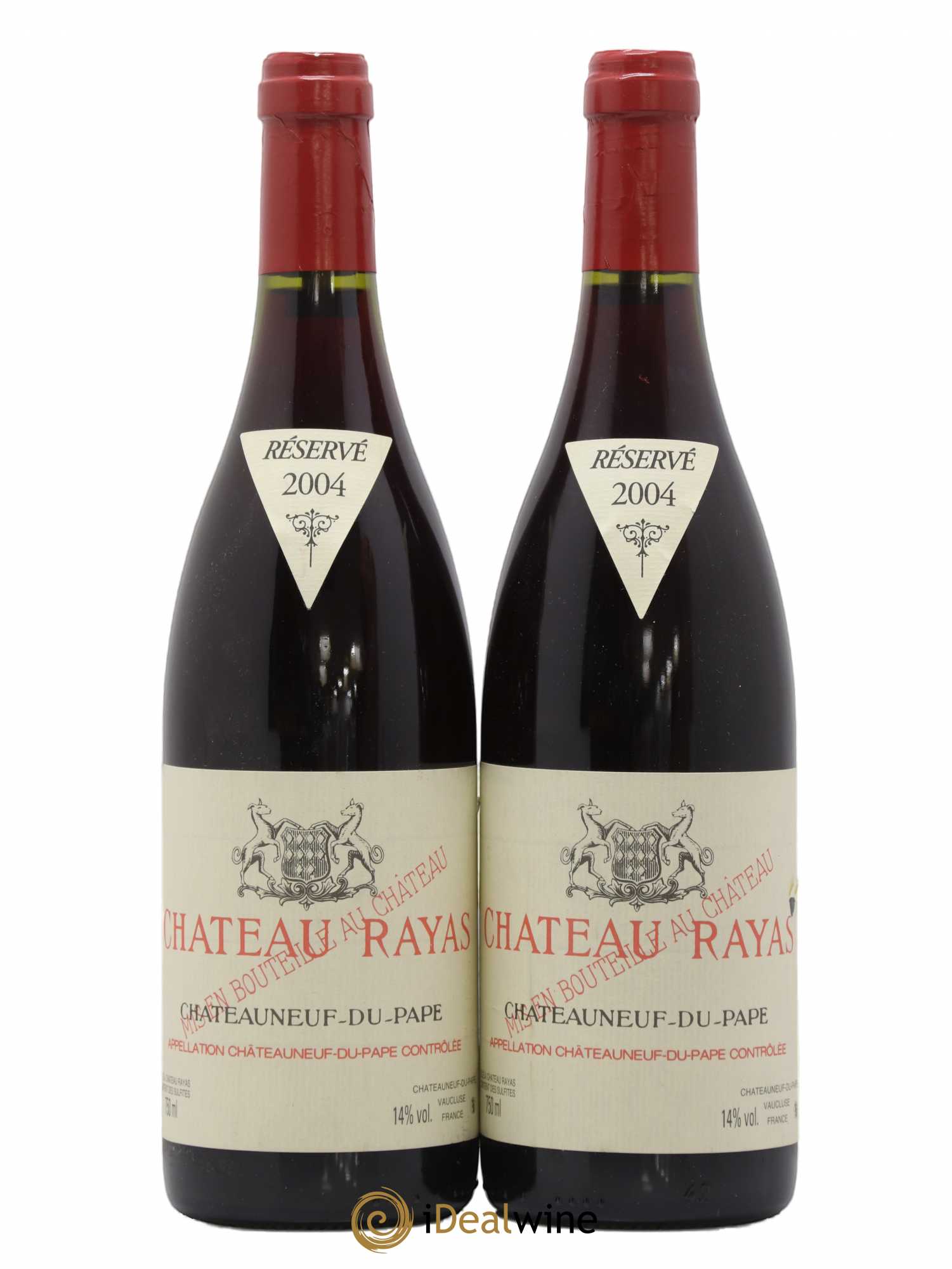 Châteauneuf-du-Pape Château Rayas Emmanuel Reynaud 2004 - Lot de 2 bouteilles - 0