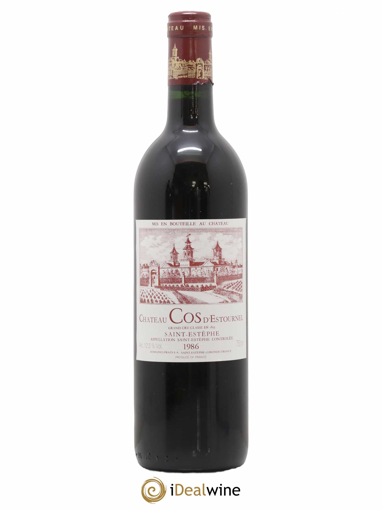 Cos d'Estournel 2ème Grand Cru Classé 1986 - Lot de 1 bouteille - 0
