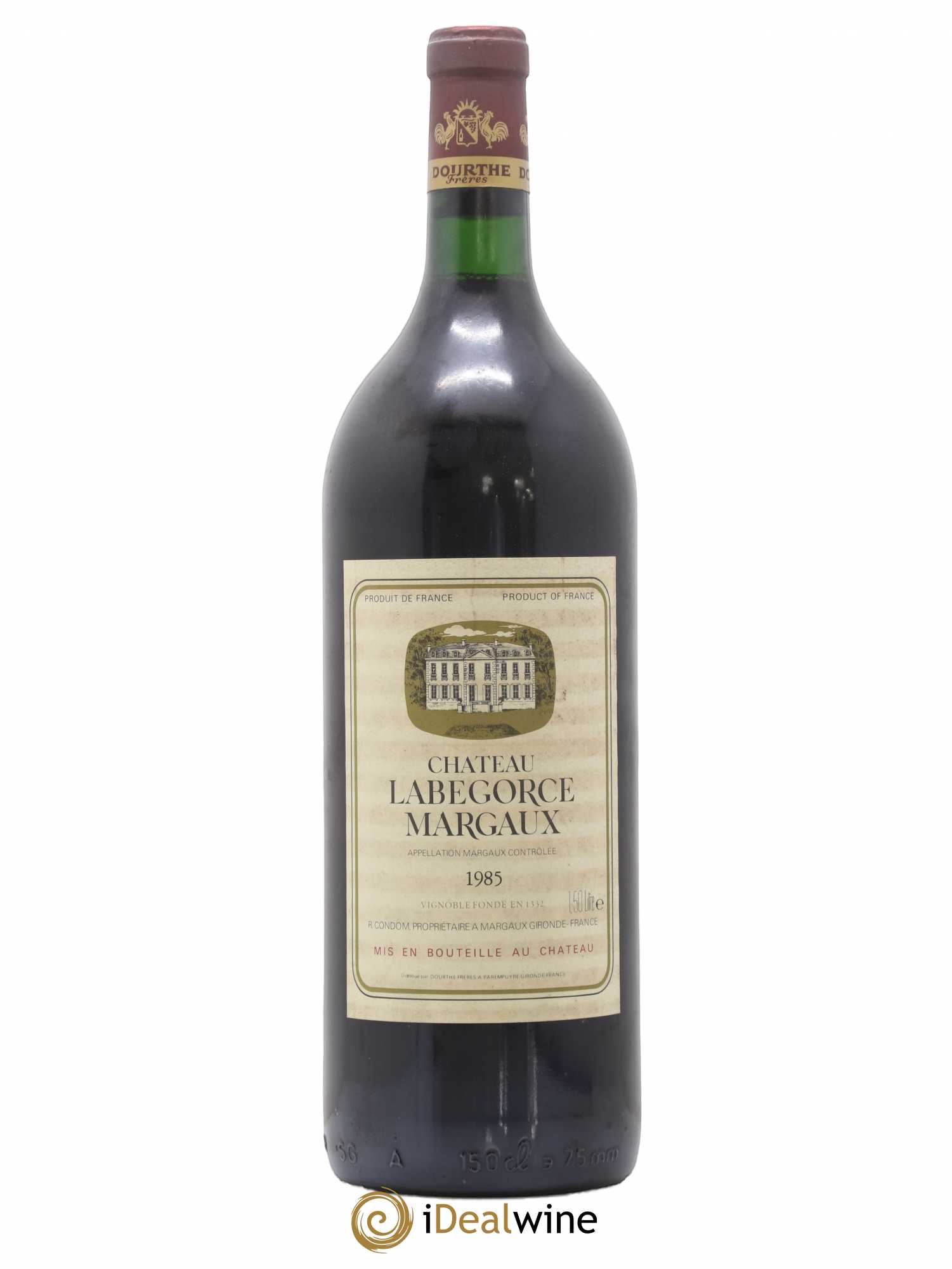 Château Labegorce Cru Bourgeois 1985 - Lot de 1 magnum - 0