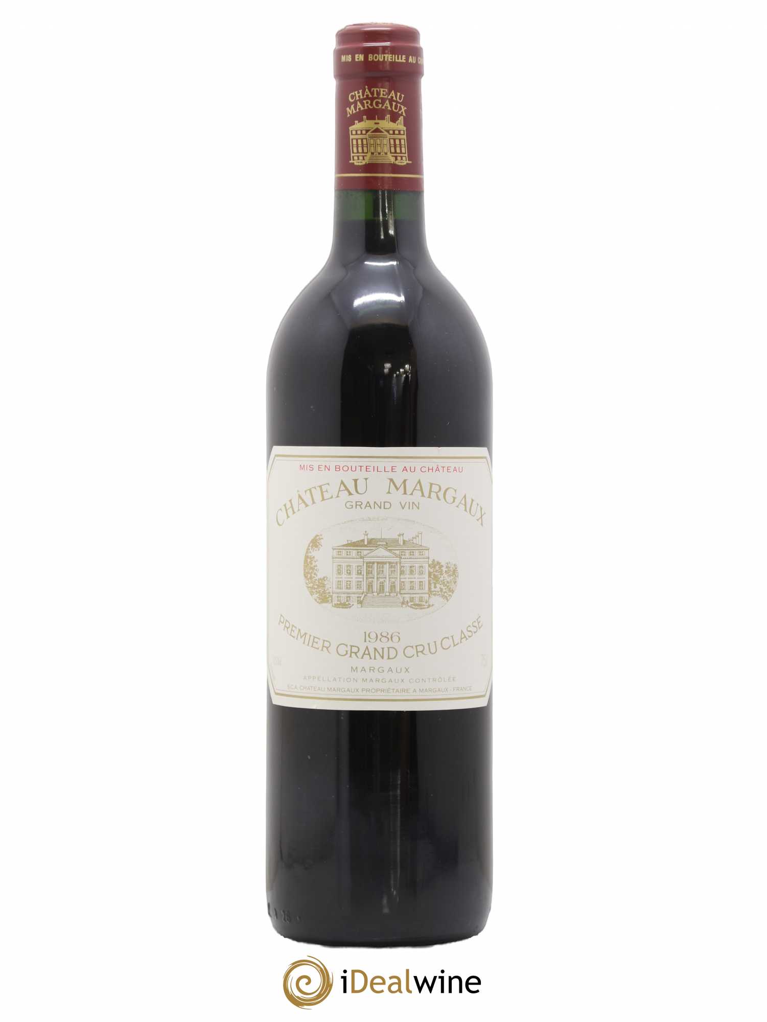Château Margaux 1er Grand Cru Classé 1986 - Lot de 1 bouteille - 0