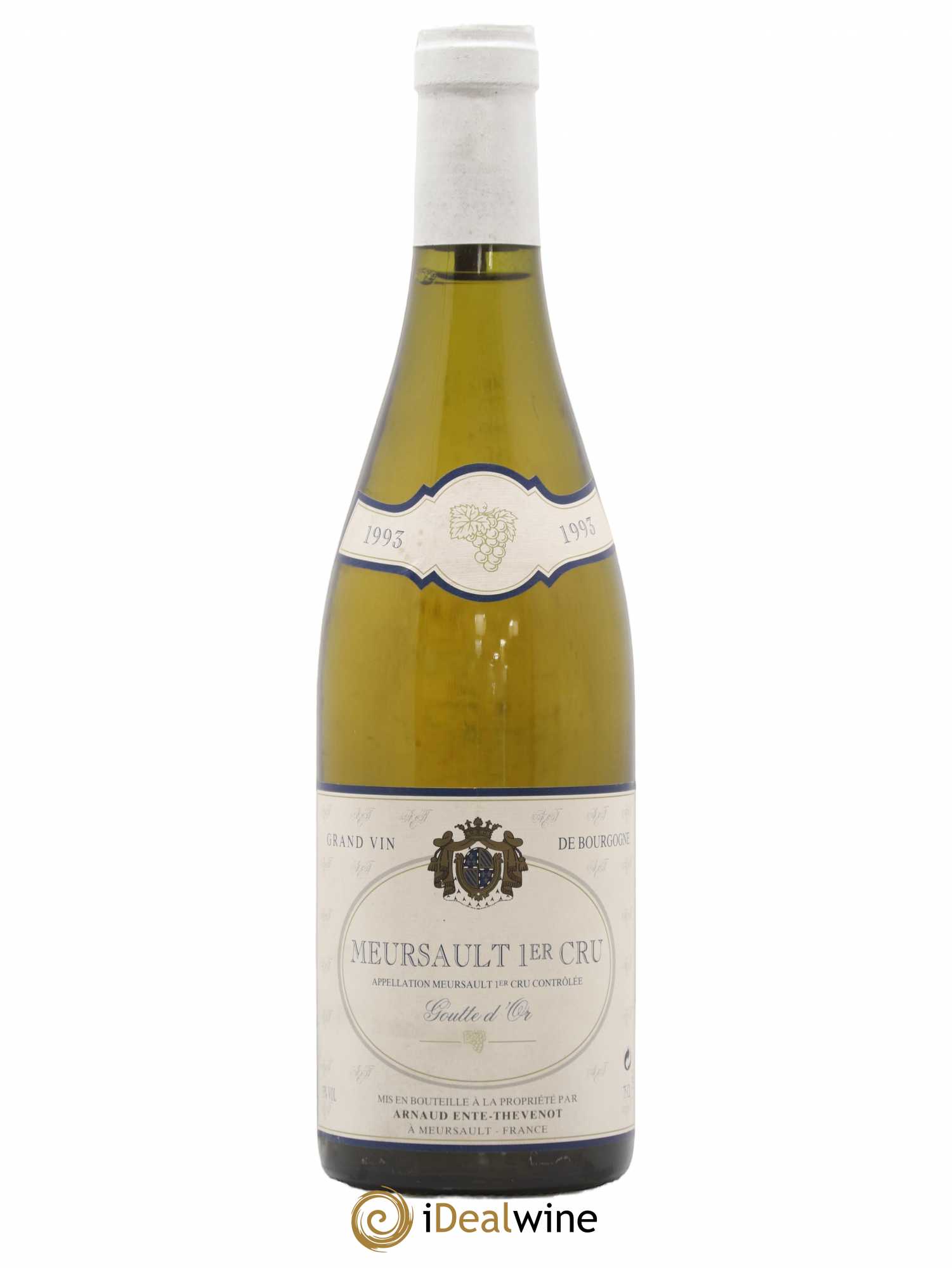 Meursault 1er Cru Goutte d'Or Arnaud Ente Thevenot 1993 - Lot de 1 bouteille - 0