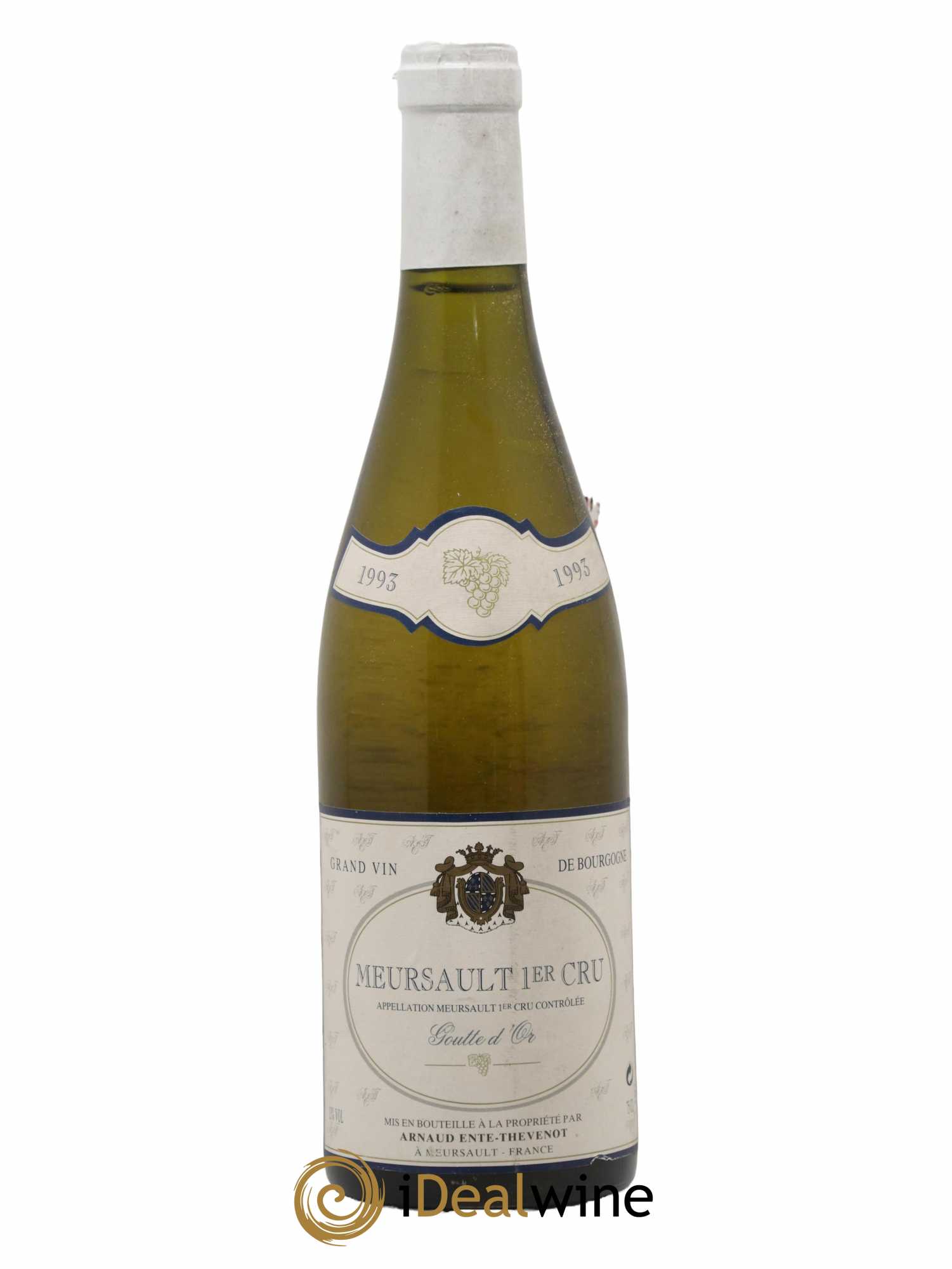 Meursault 1er Cru Goutte d'Or Arnaud Ente Thevenot 1993 - Lot de 1 bouteille - 0