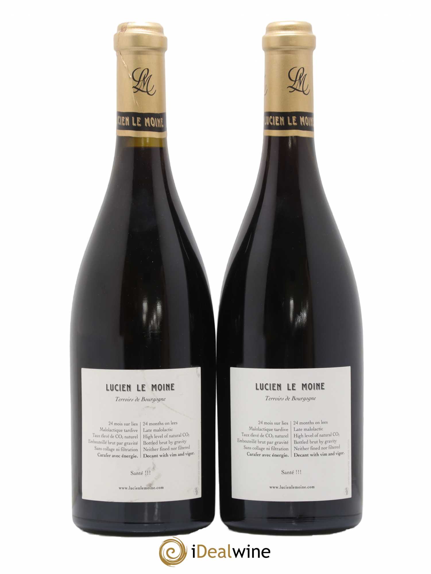Chambertin Clos de Bèze Grand Cru Lucien Le Moine 2018 - Lot de 2 bouteilles - 1