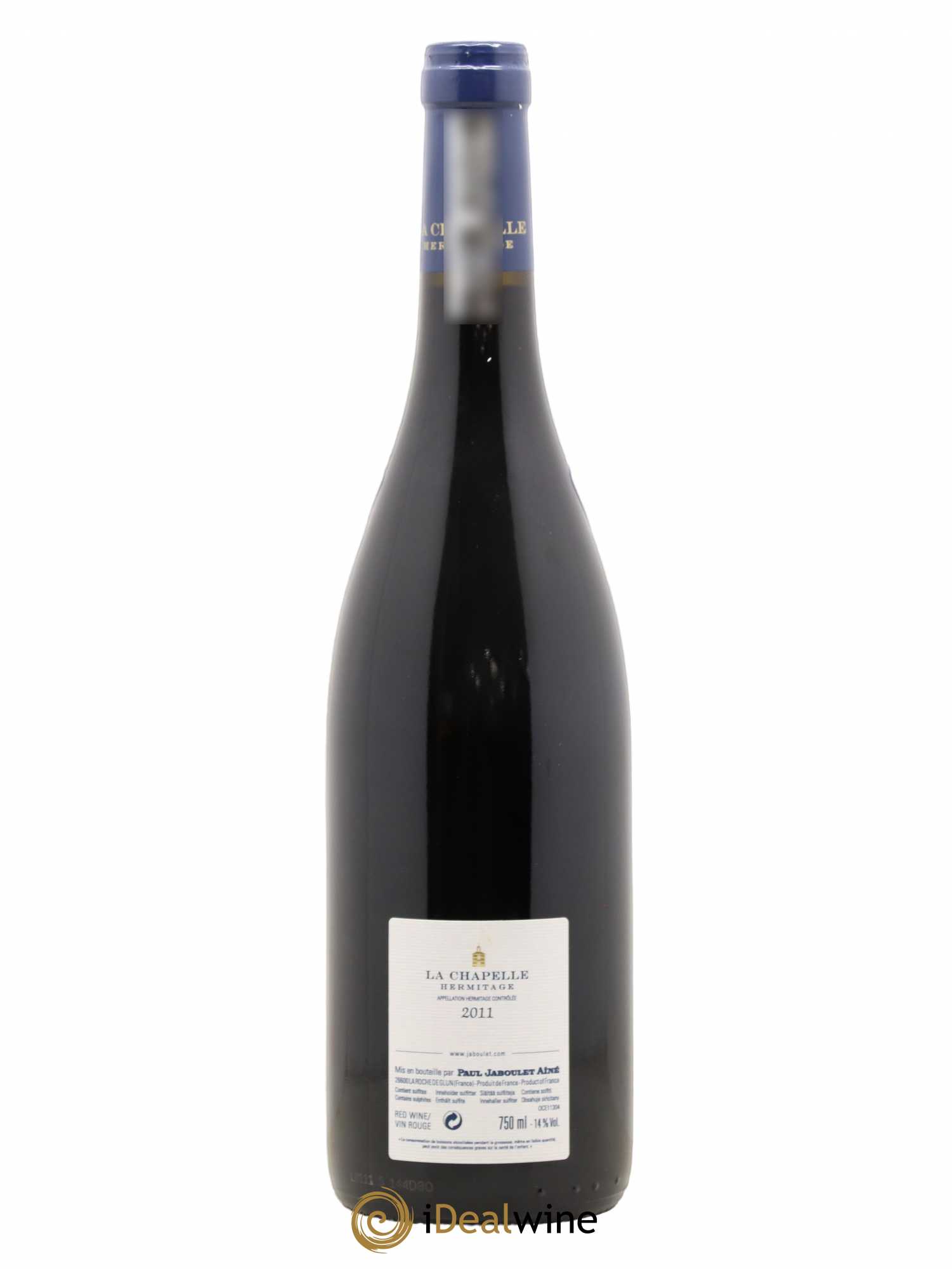 Hermitage La Chapelle Paul Jaboulet Ainé 2011 - Lot de 1 bouteille - 1