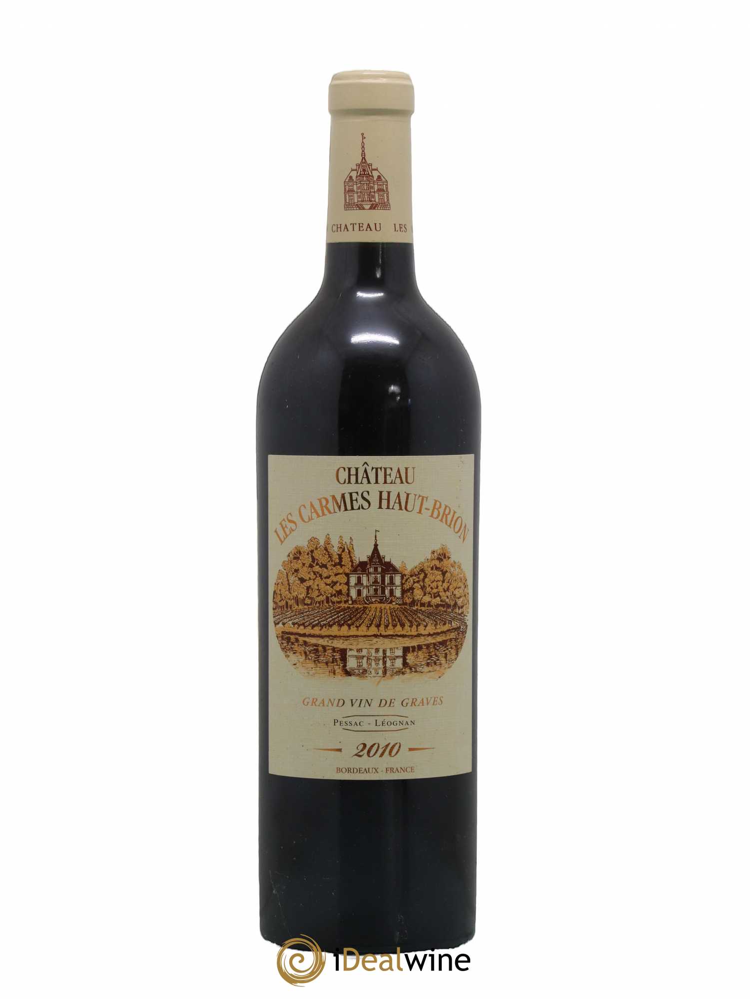 Château Les Carmes Haut-Brion 2010 - Lot de 1 bouteille - 0