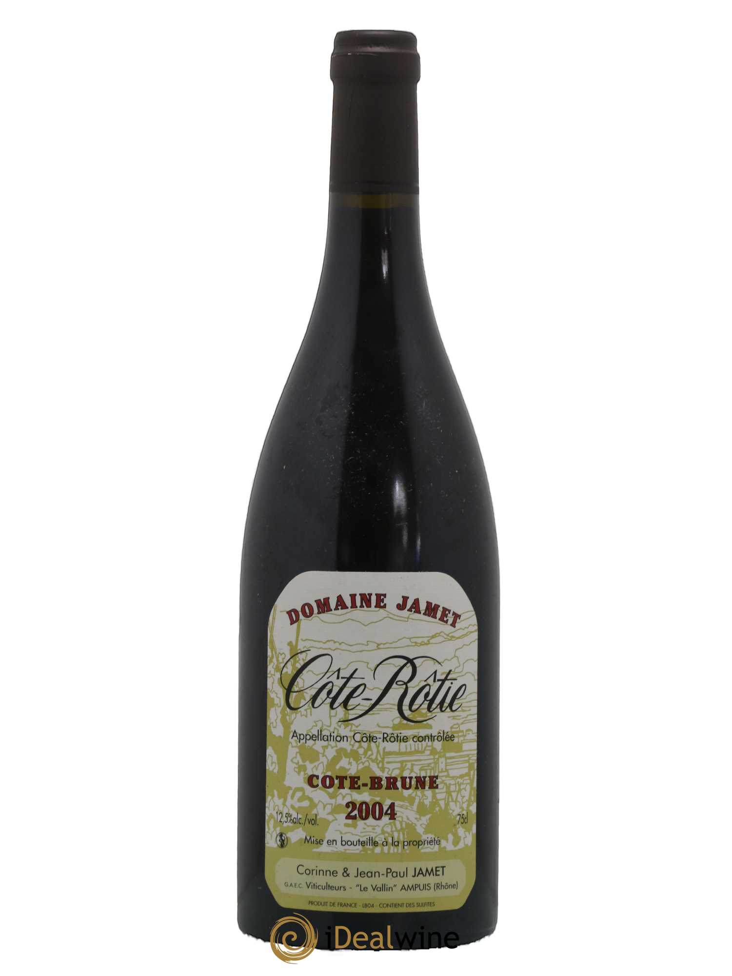 Côte-Rôtie Côte Brune Jamet (Domaine) 2004 - Lot de 1 bouteille - 0