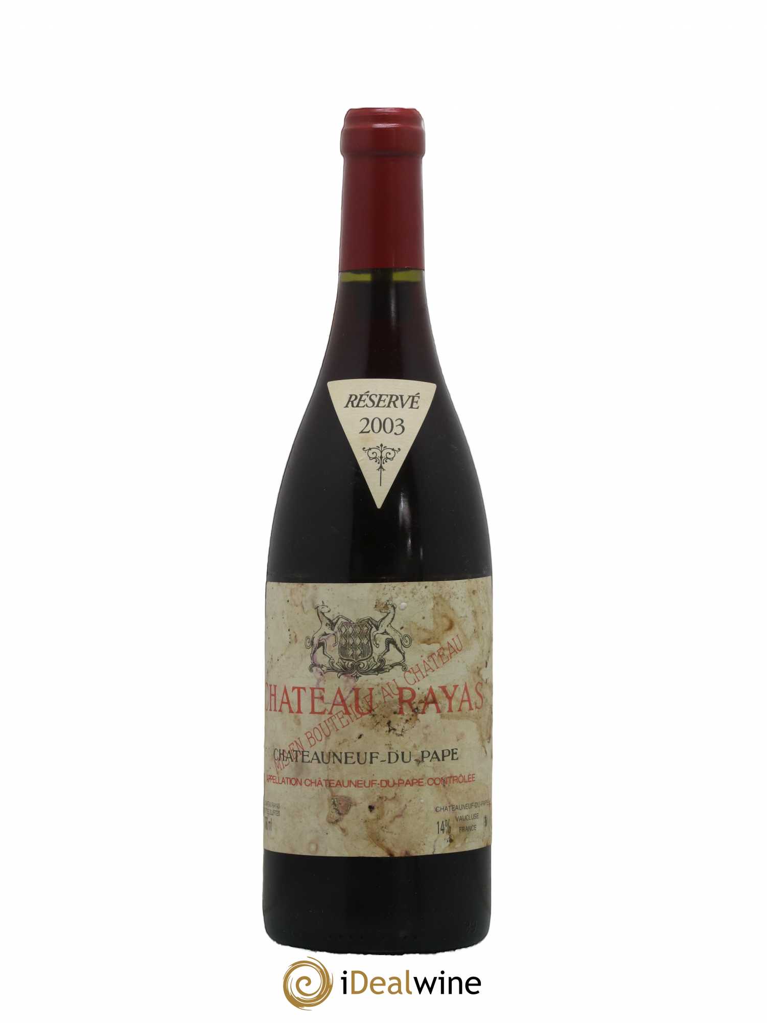 Châteauneuf-du-Pape Château Rayas Emmanuel Reynaud 2003 - Lot de 1 bouteille - 0