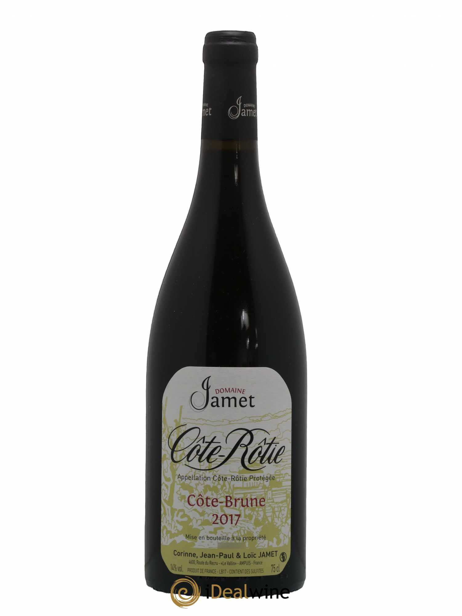 Côte-Rôtie Côte Brune Jamet (Domaine) 2017 - Lot de 1 bouteille - 0