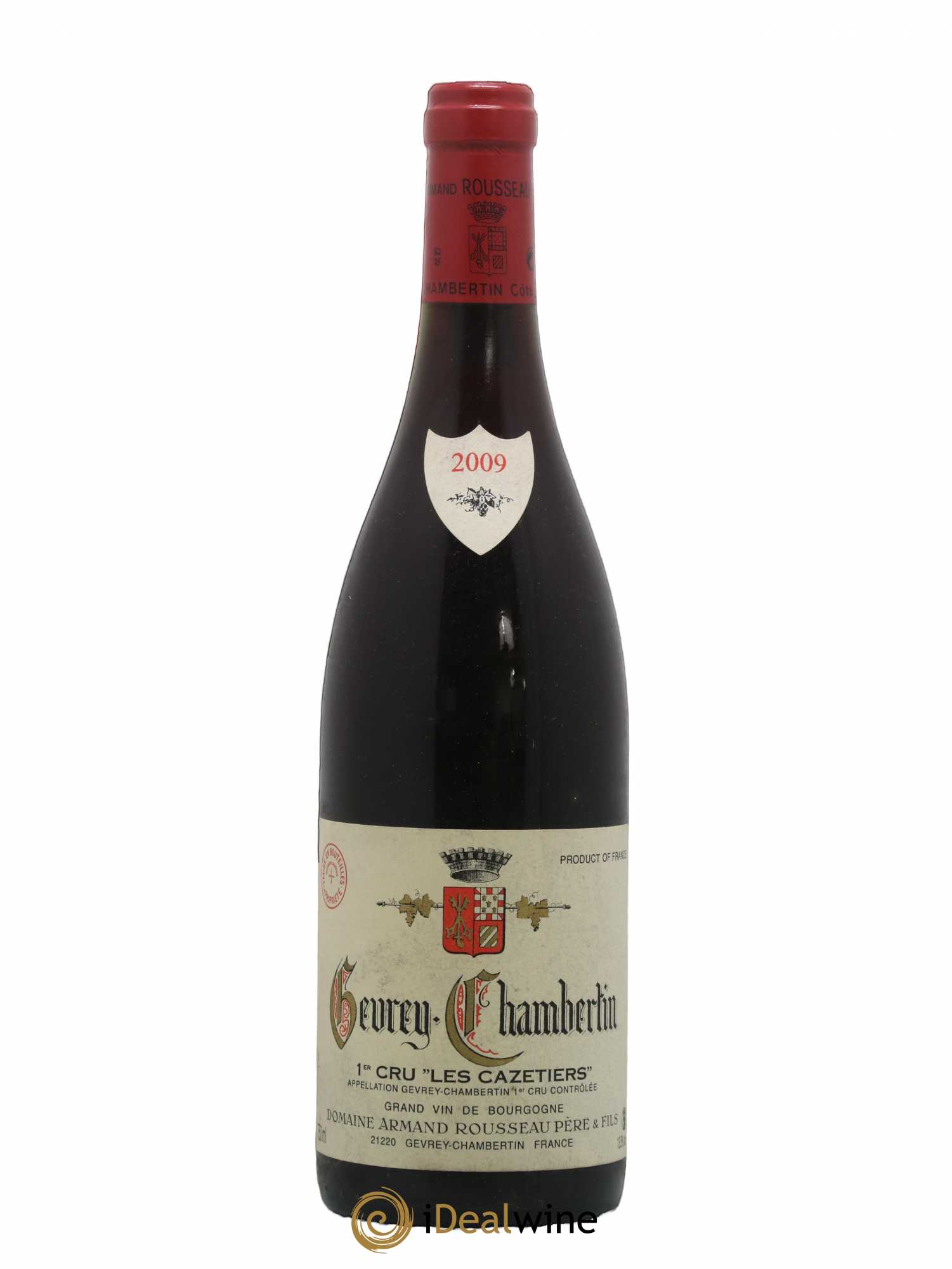 Gevrey-Chambertin 1er Cru Les Cazetiers Armand Rousseau (Domaine) 2009 - Lot de 1 bouteille - 0