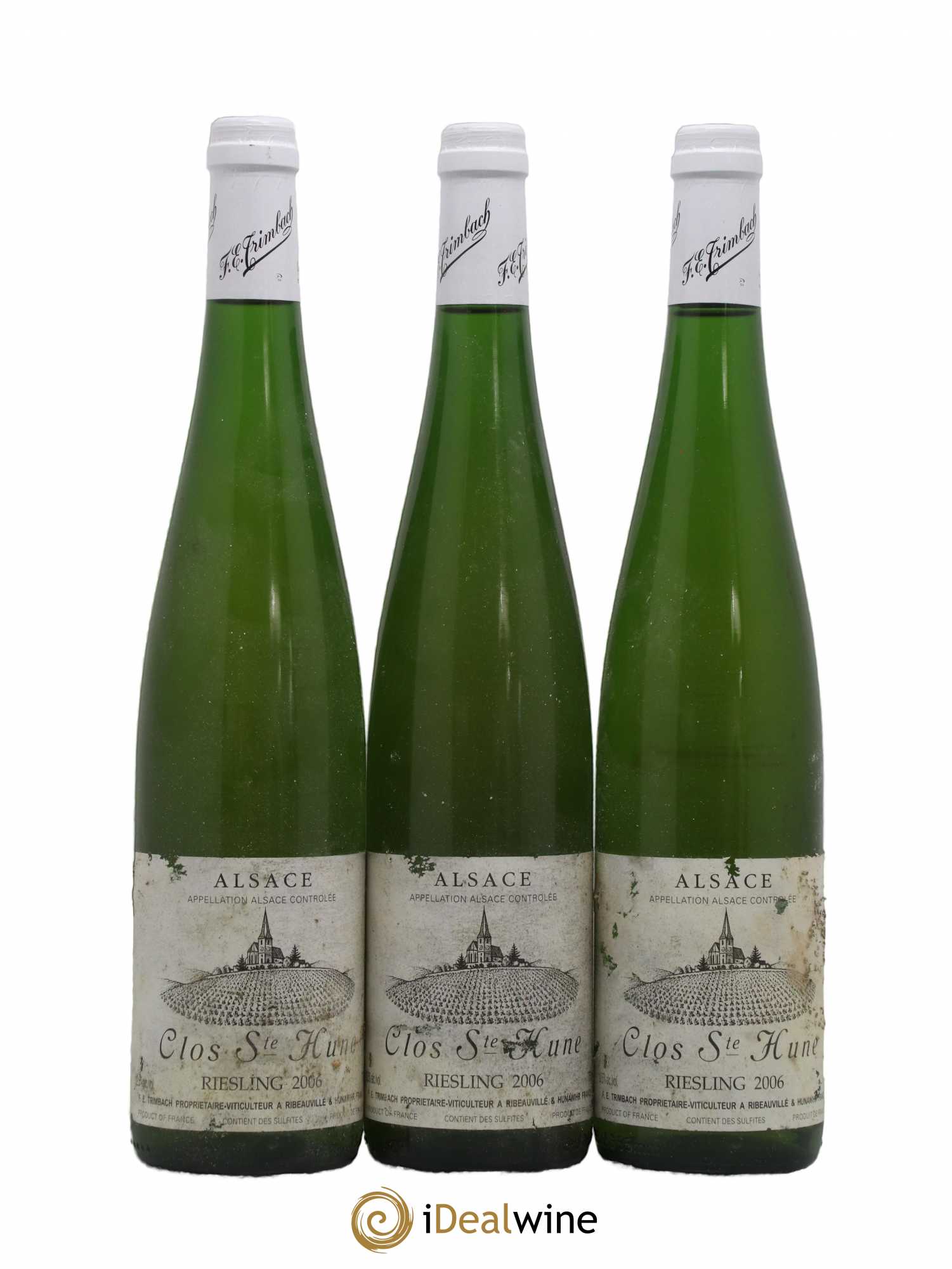 Alsace Riesling Clos Sainte-Hune Trimbach (Domaine) 2006 - Lot de 3 bouteilles - 0