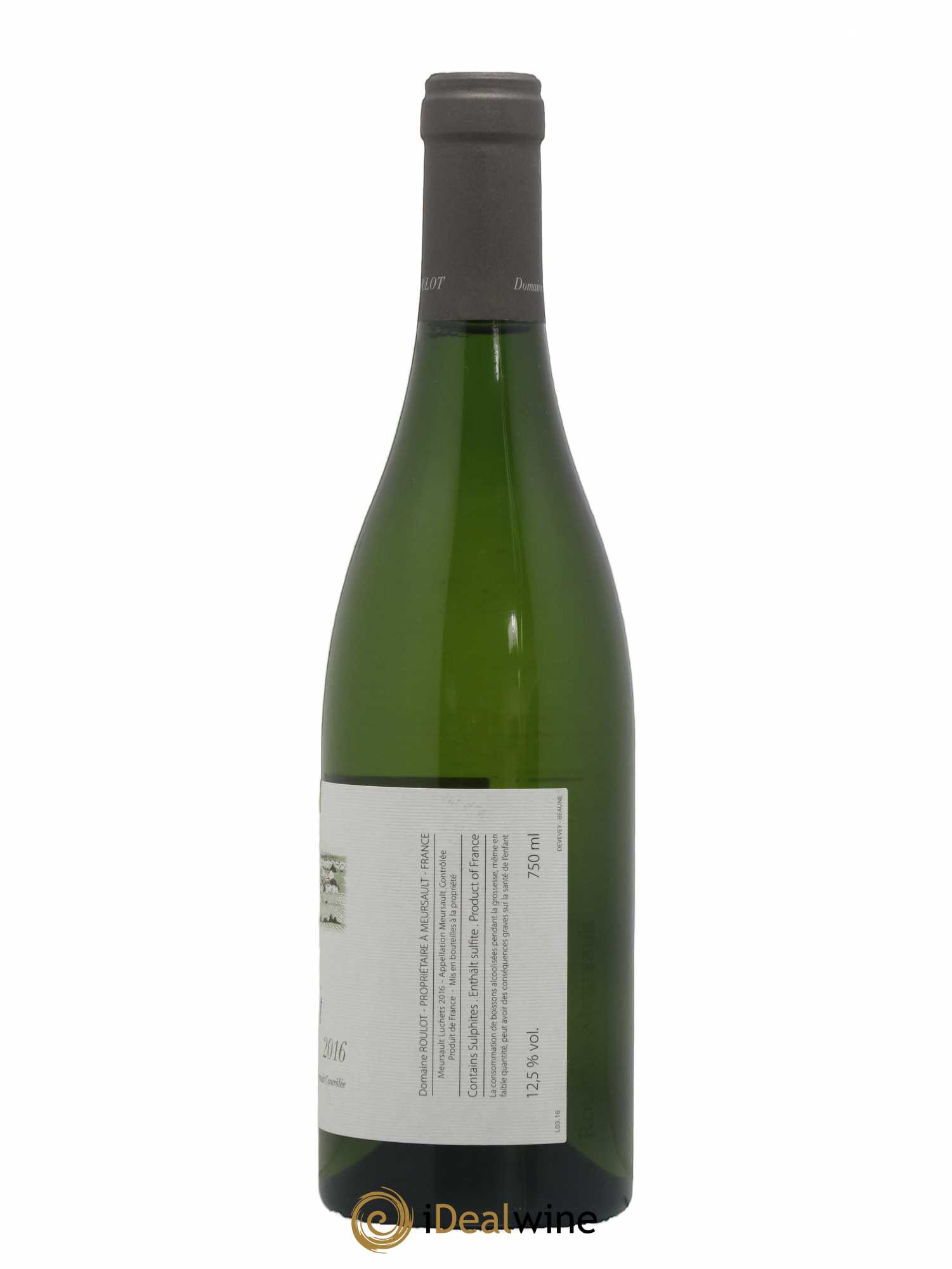 Meursault Luchets Roulot (Domaine) 2016 - Lot de 1 bouteille - 1