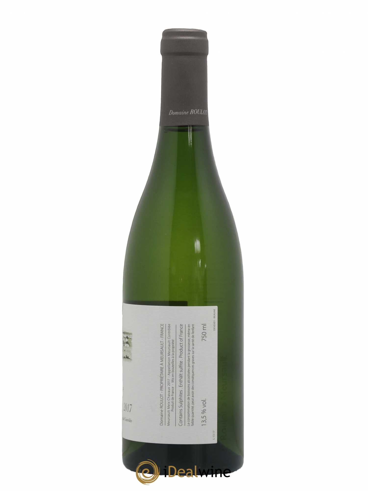 Meursault Meix Chavaux Roulot (Domaine) 2017 - Lot de 1 bouteille - 1