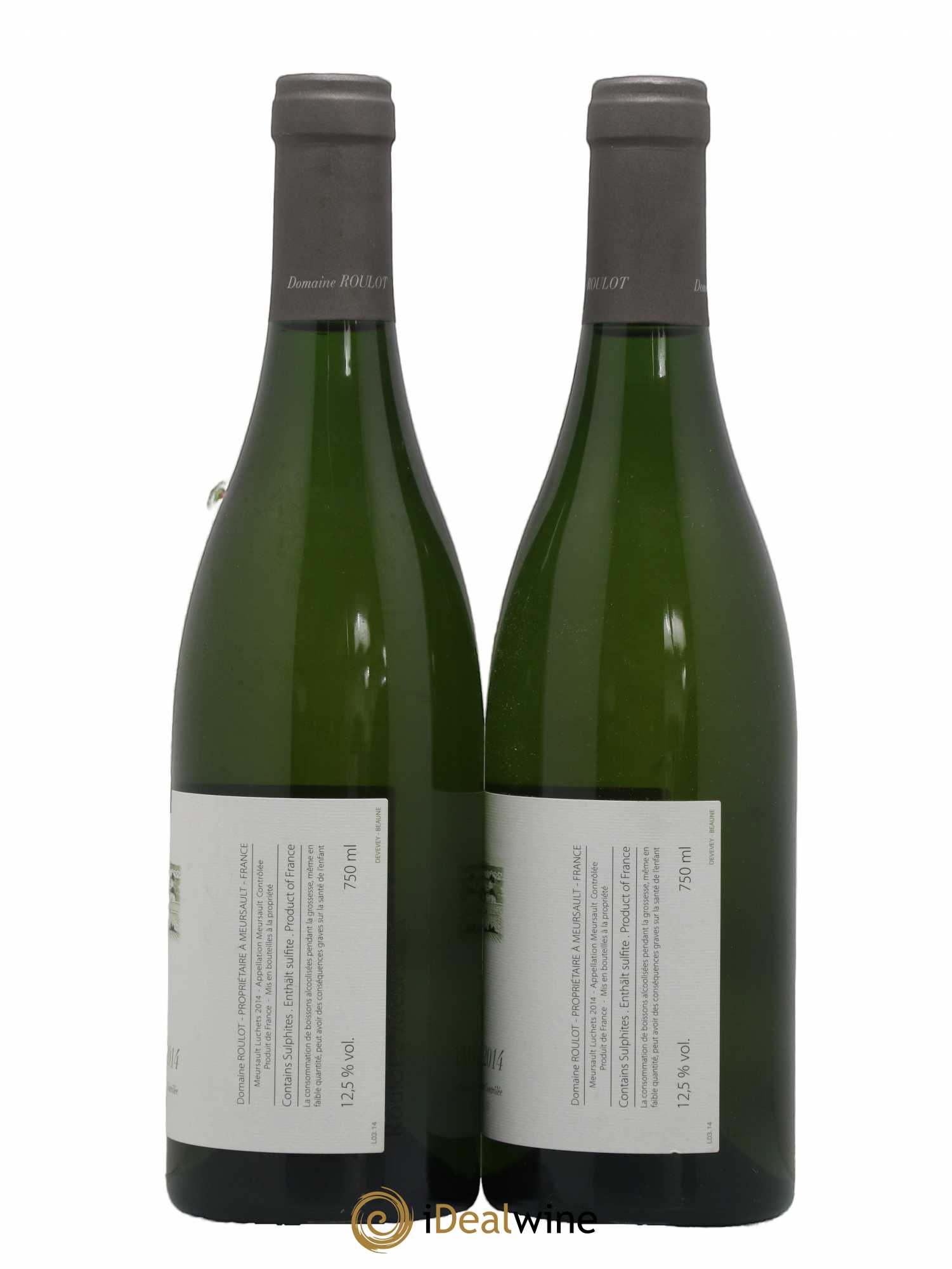 Meursault Luchets Roulot (Domaine) 2014 - Posten von 2 Flaschen - 1