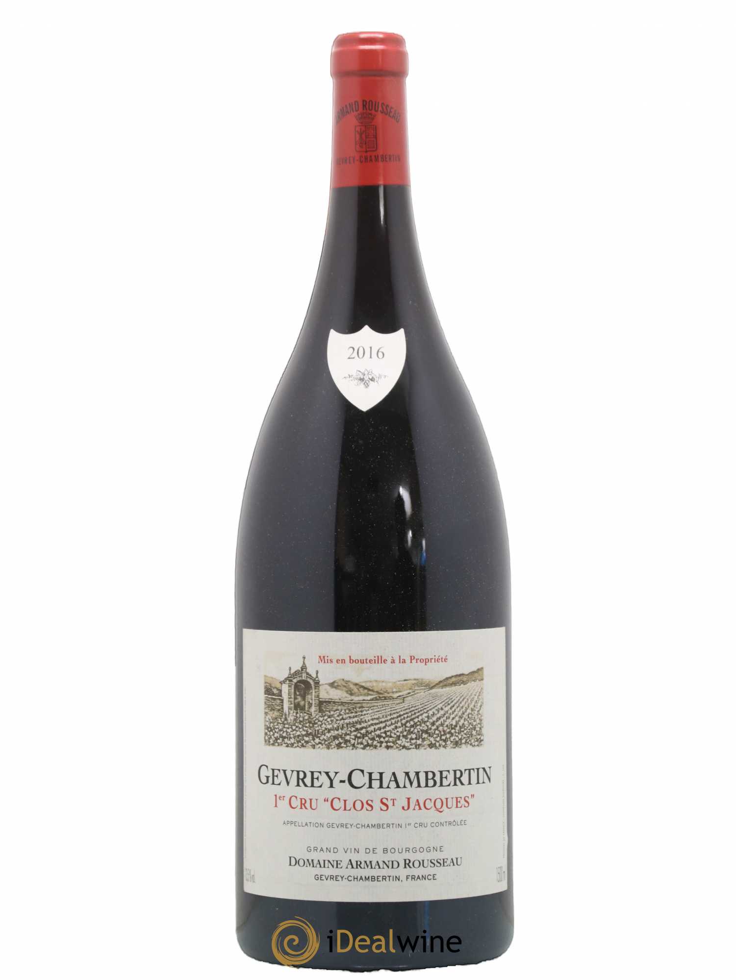 Gevrey-Chambertin 1er Cru Clos Saint-Jacques Armand Rousseau (Domaine) 2016 - Lot de 1 magnum - 1