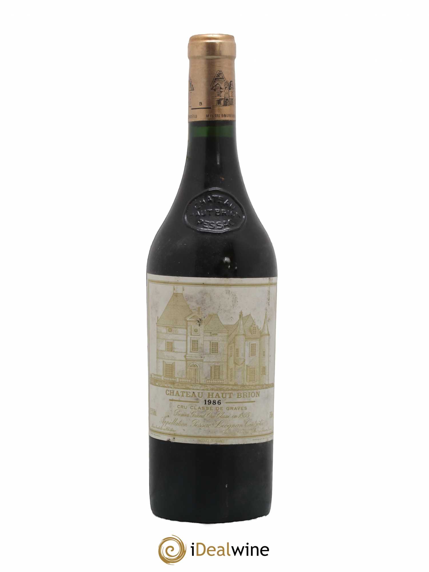 Château Haut Brion 1er Grand Cru Classé 1986 - Lot de 1 bouteille - 0