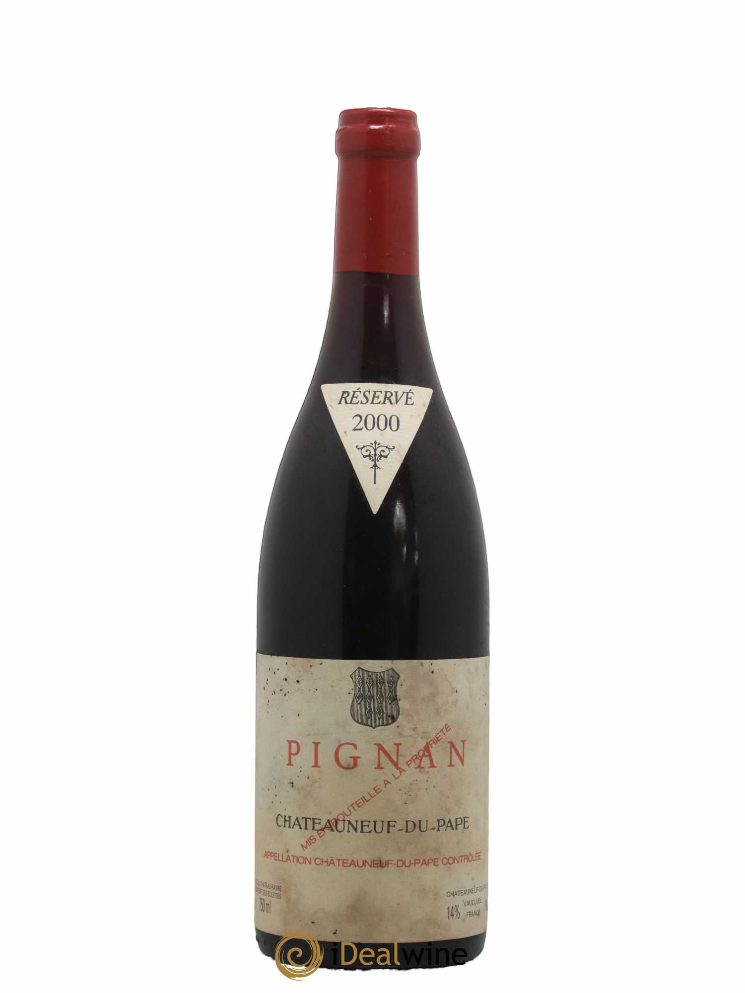 Châteauneuf-du-Pape Pignan Emmanuel Reynaud 2000 - Lot de 1 bouteille - 0
