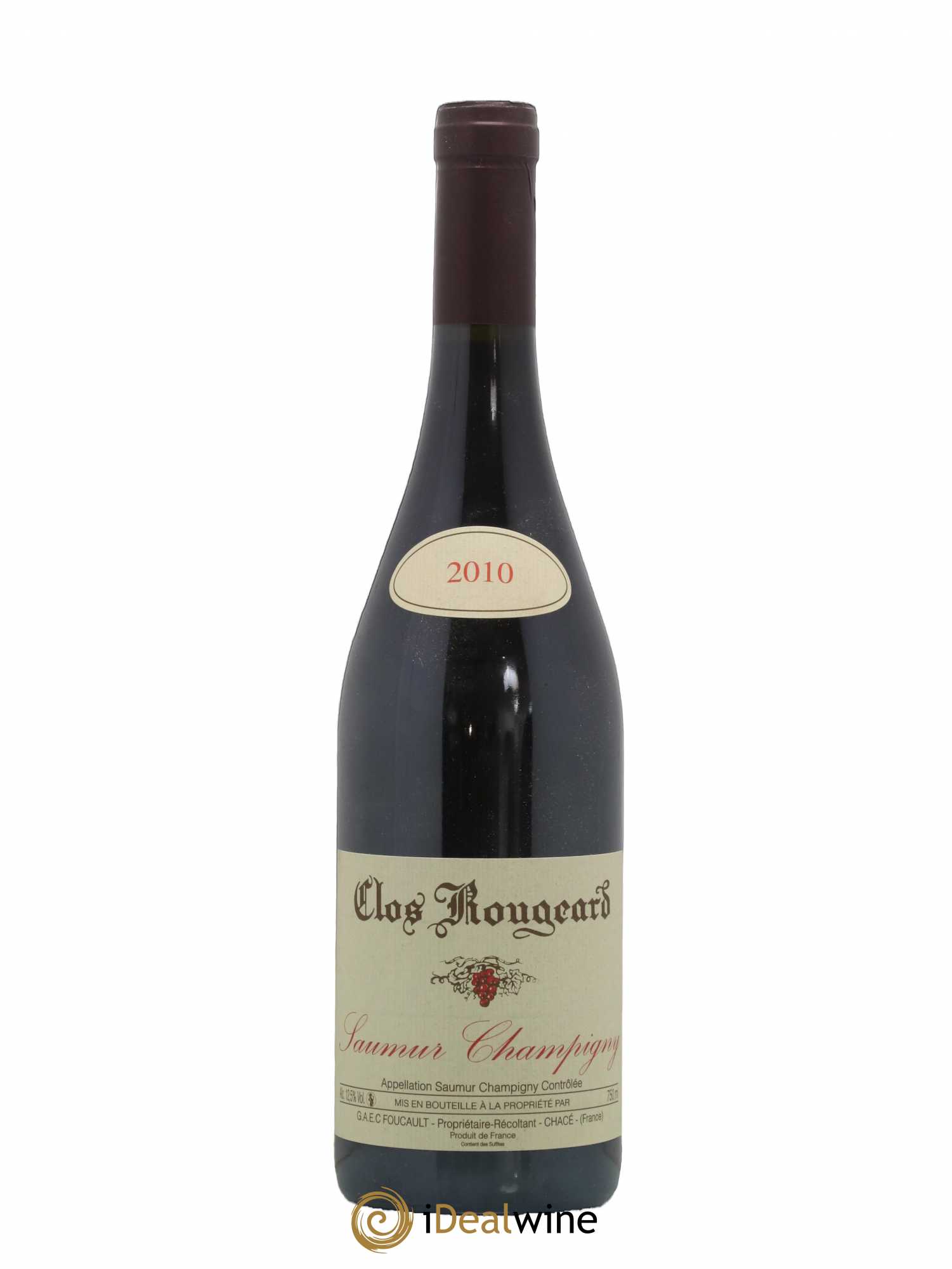 Saumur-Champigny Clos Rougeard 2010 - Lot de 1 bouteille - 0