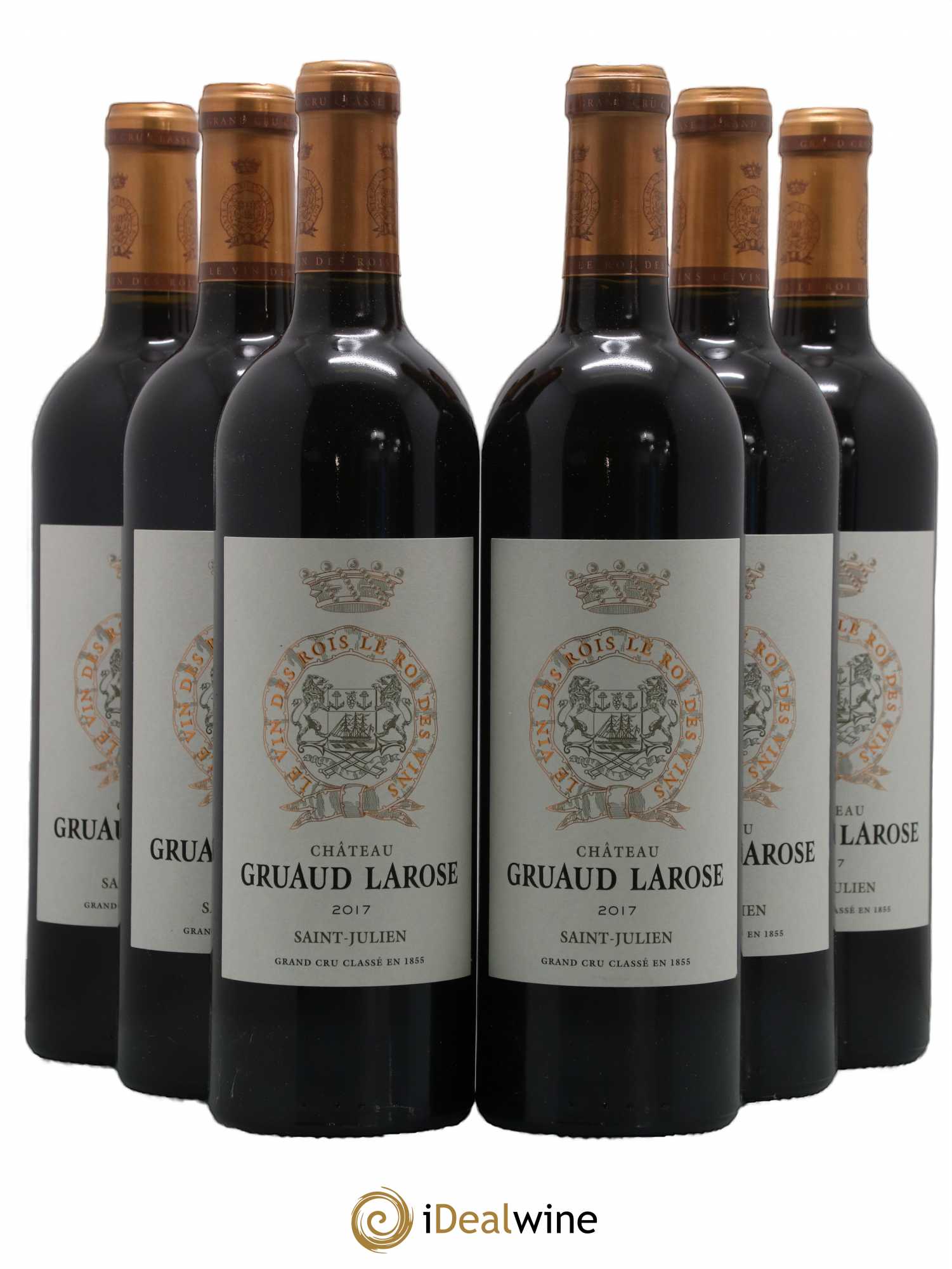 Château Gruaud Larose 2ème Grand Cru Classé 2017 - Lot de 6 bouteilles - 0