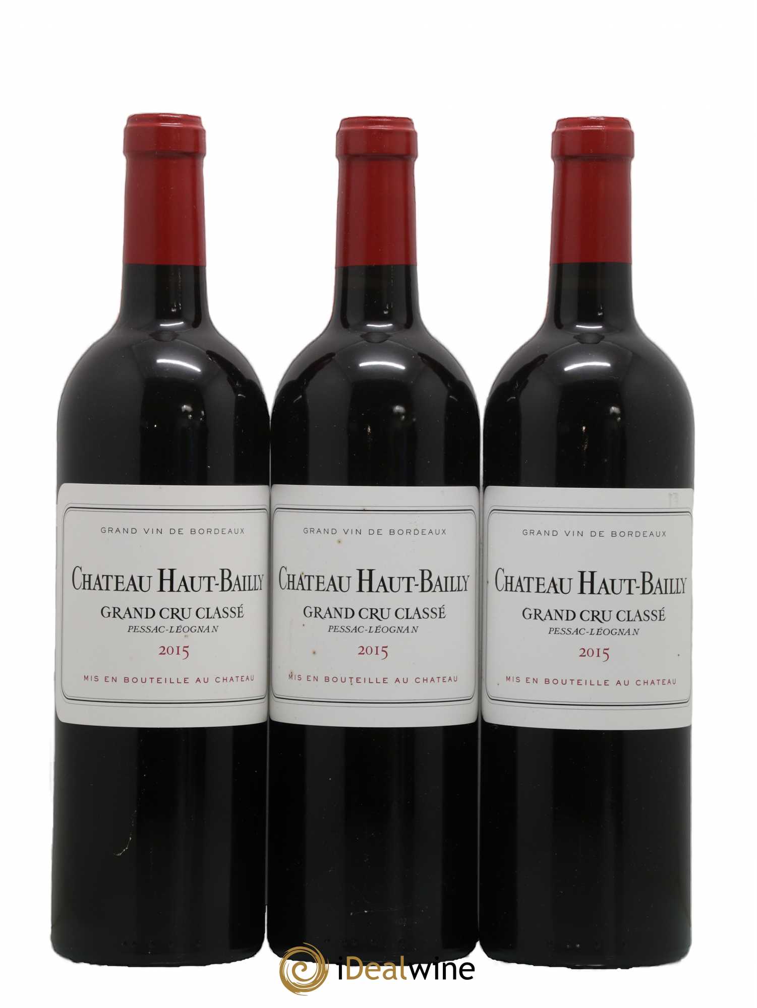 Château Haut-Bailly Cru Classé de Graves 2015 - Lot de 6 bouteilles - 1