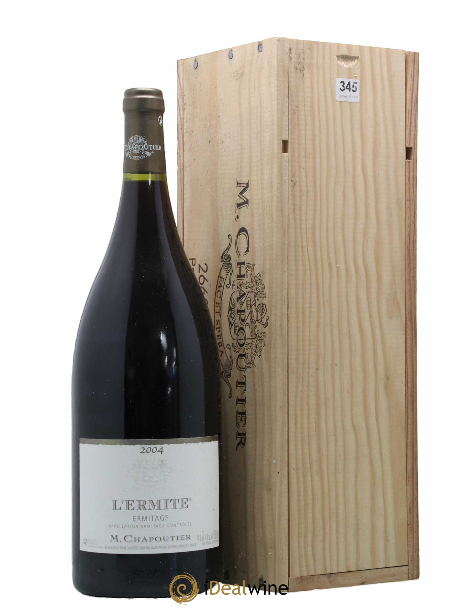 Hermitage Ermitage l'Ermite Chapoutier 2004 - Lot de 1 magnum - 0