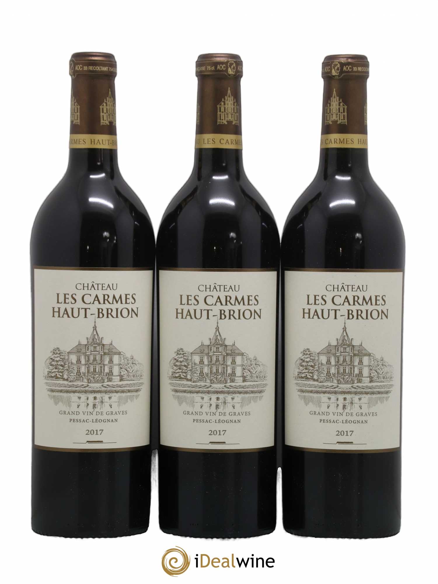Château Les Carmes Haut-Brion 2017 - Lot de 6 bouteilles - 2