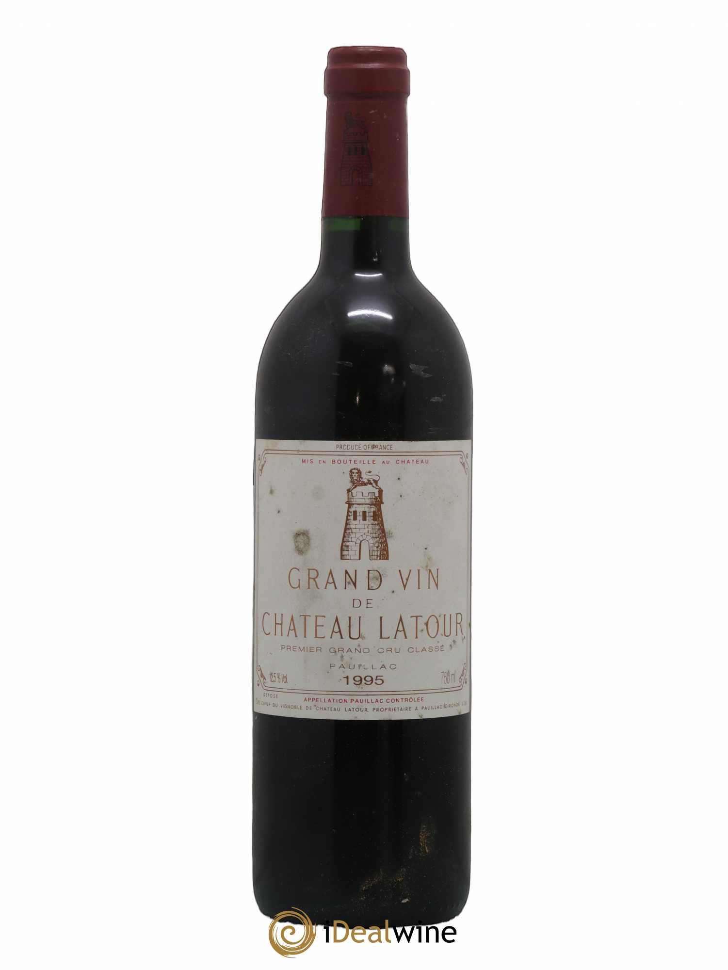 Château Latour 1er Grand Cru Classé 1995 - Lot de 1 bouteille - 0