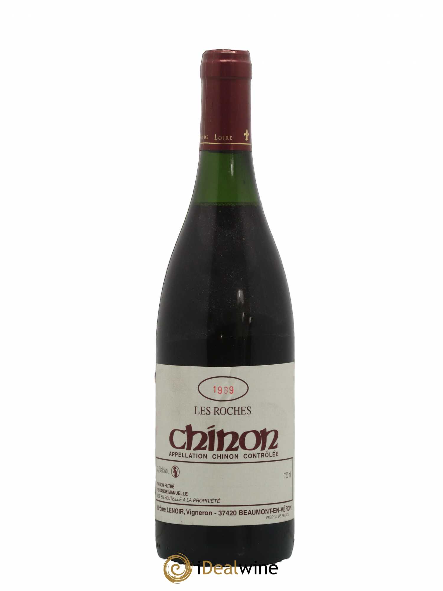 Chinon Les Roches Lenoir (Domaine) 1989 - Lot de 1 bouteille - 0