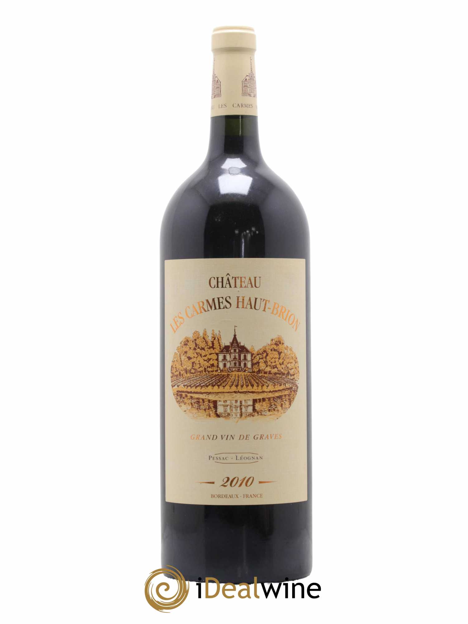 Château Les Carmes Haut-Brion 2010 - Lot de 1 magnum - 0