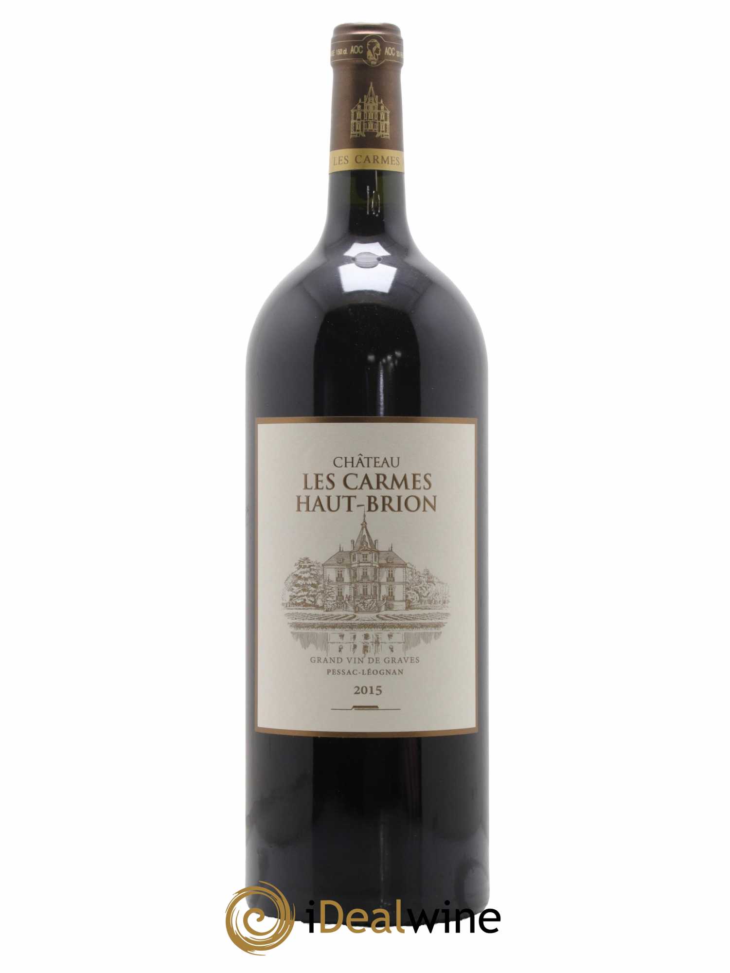 Château Les Carmes Haut-Brion 2015 - Lot de 1 magnum - 0
