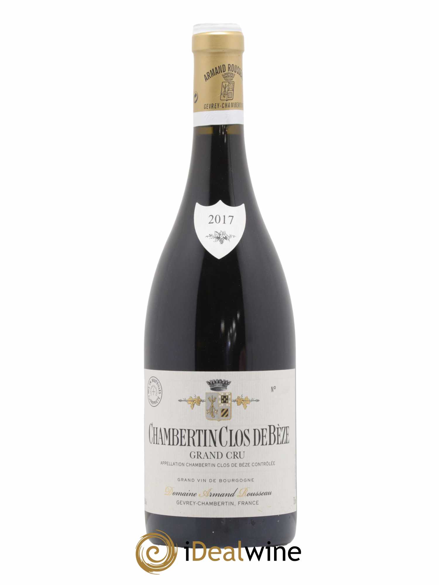 Chambertin Clos de Bèze Grand Cru Armand Rousseau (Domaine) 2017 - Lot de 1 bouteille - 0