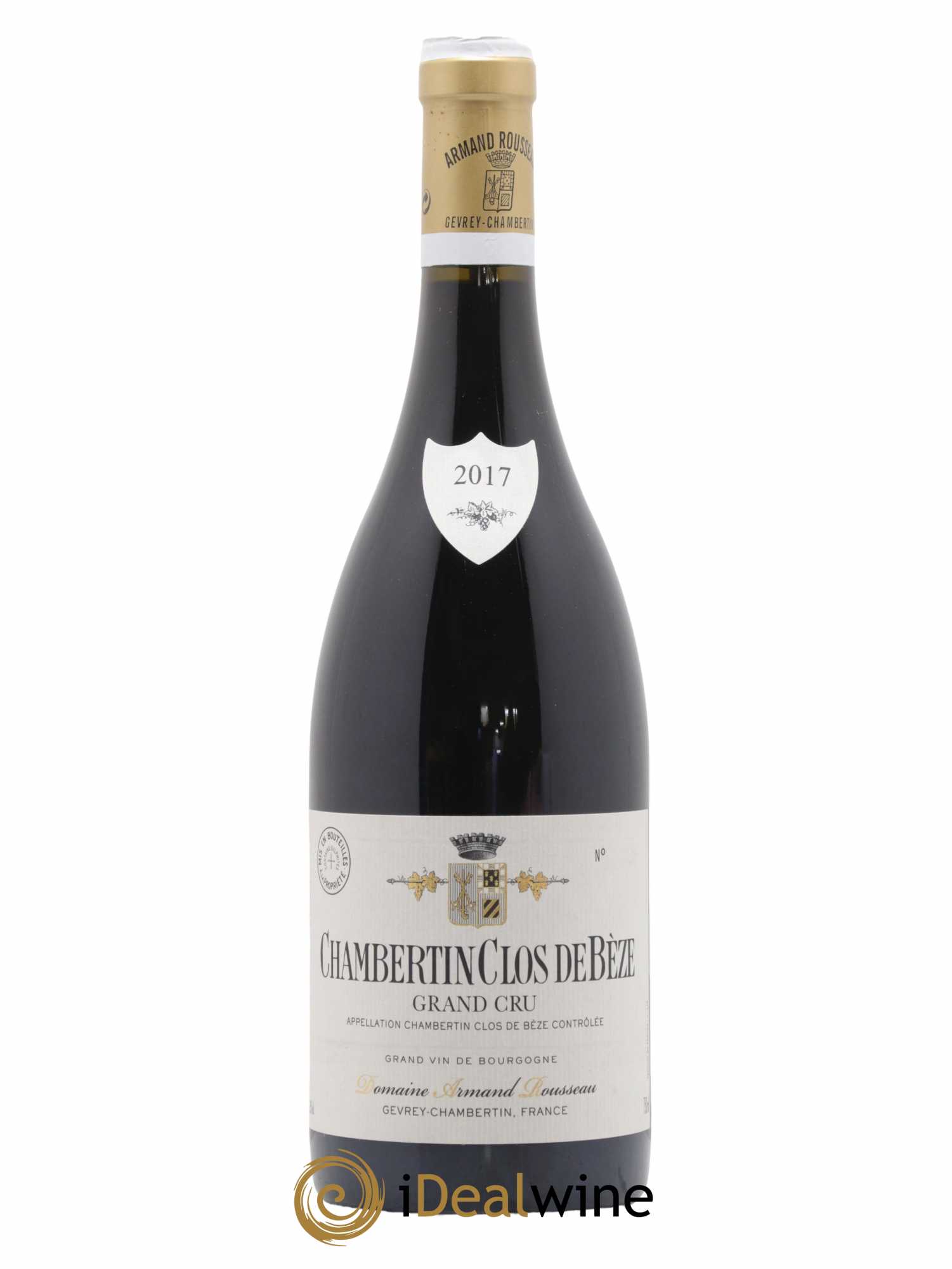 Chambertin Clos de Bèze Grand Cru Armand Rousseau (Domaine) 2017 - Lot de 1 bouteille - 0