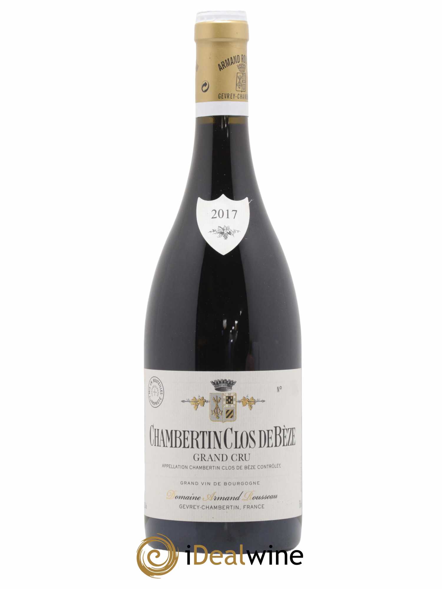 Chambertin Clos de Bèze Grand Cru Armand Rousseau (Domaine) 2017 - Lot de 1 bouteille - 0