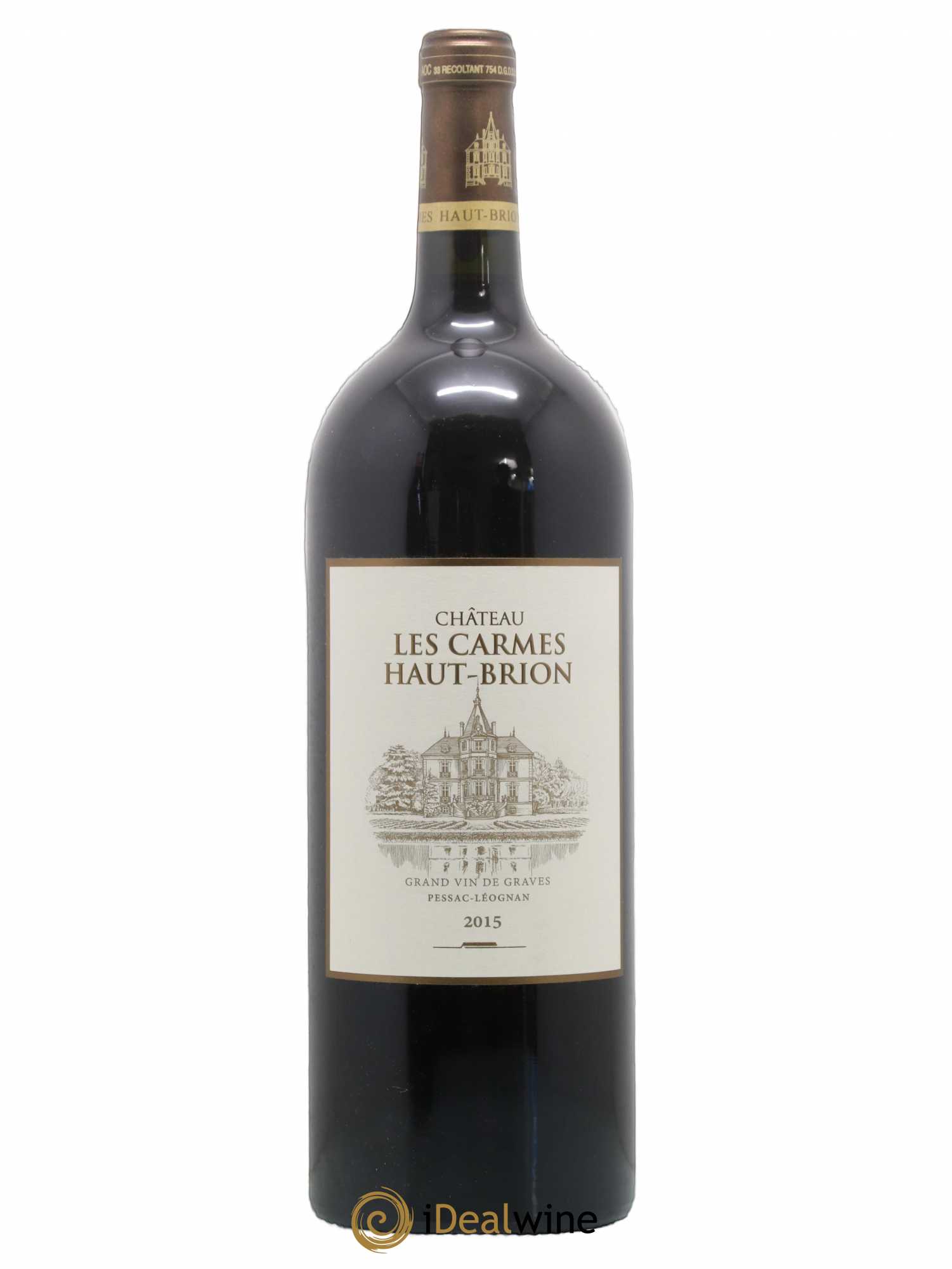 Château Les Carmes Haut-Brion Collection Starck 2015 - Lot de 1 magnum - 0