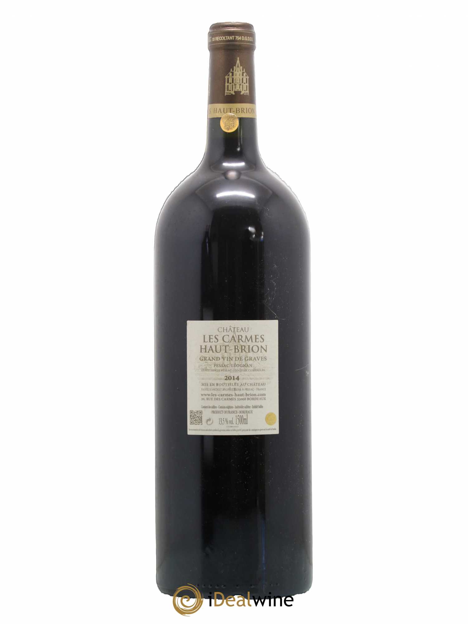 Château Les Carmes Haut-Brion 2014 - Lot de 1 magnum - 1