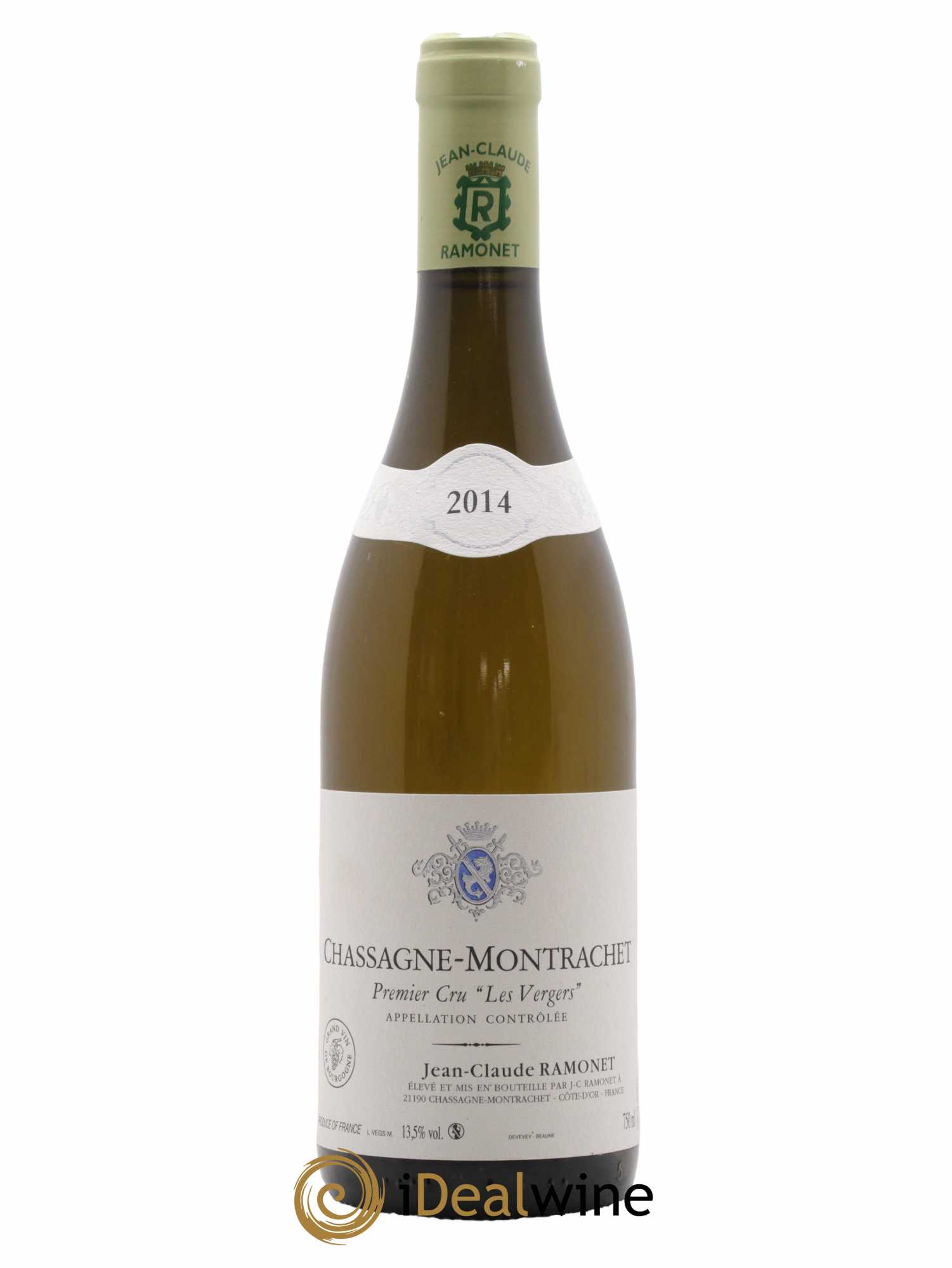 Chassagne-Montrachet 1er Cru Les Vergers Ramonet (Domaine) 2014 - Lot de 1 bouteille - 0